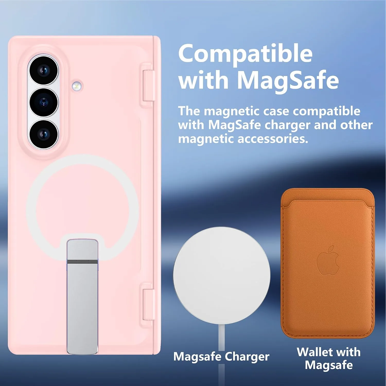 For Samsung Galaxy Z Fold 8 Ultra Case with Kickstand & Screen Protector