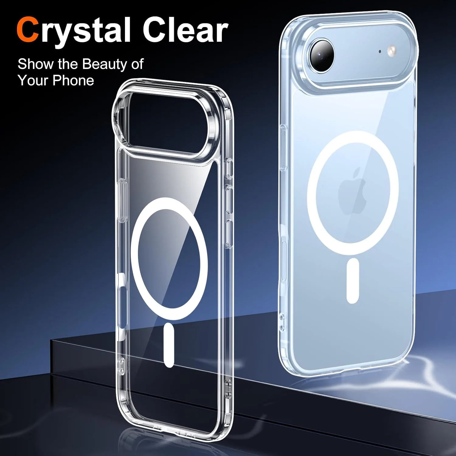 Temdan for iPhone AIR Case with Screen Protector Clear