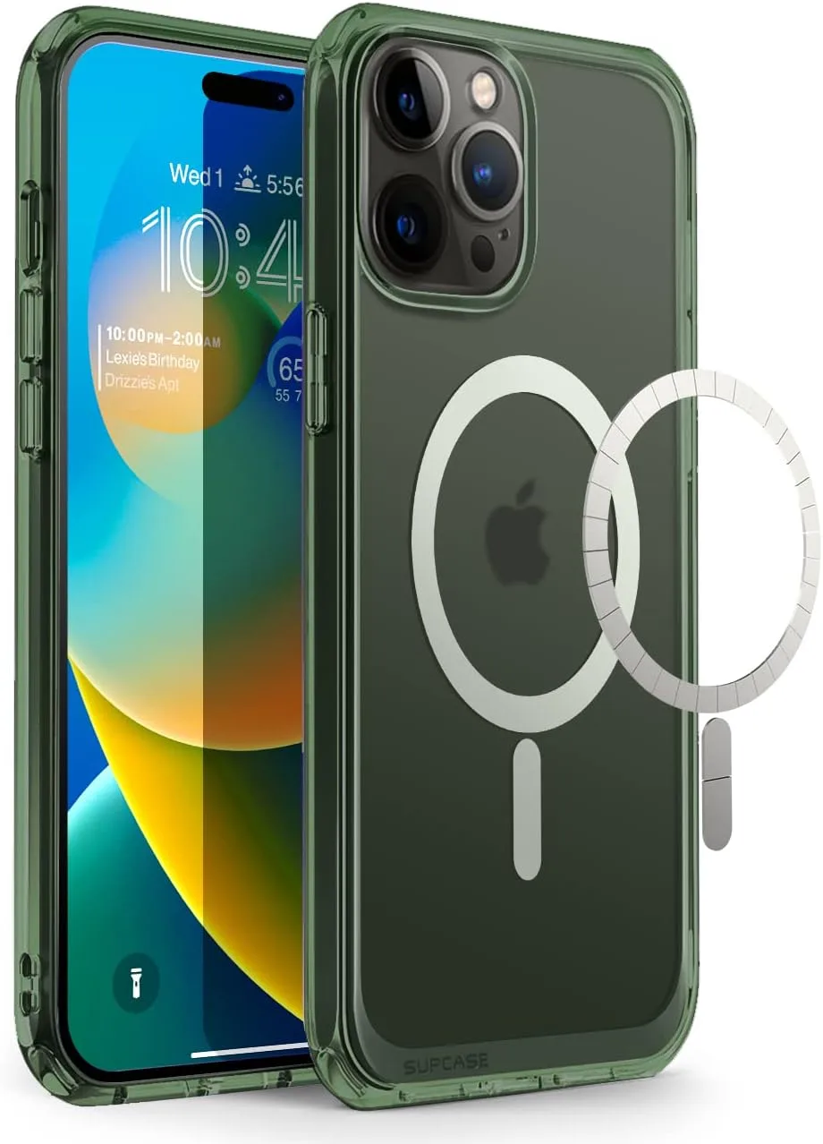 SUPCASE for iPhone 14 Pro Max Case, Compatible with MagSafe, FrostGreen