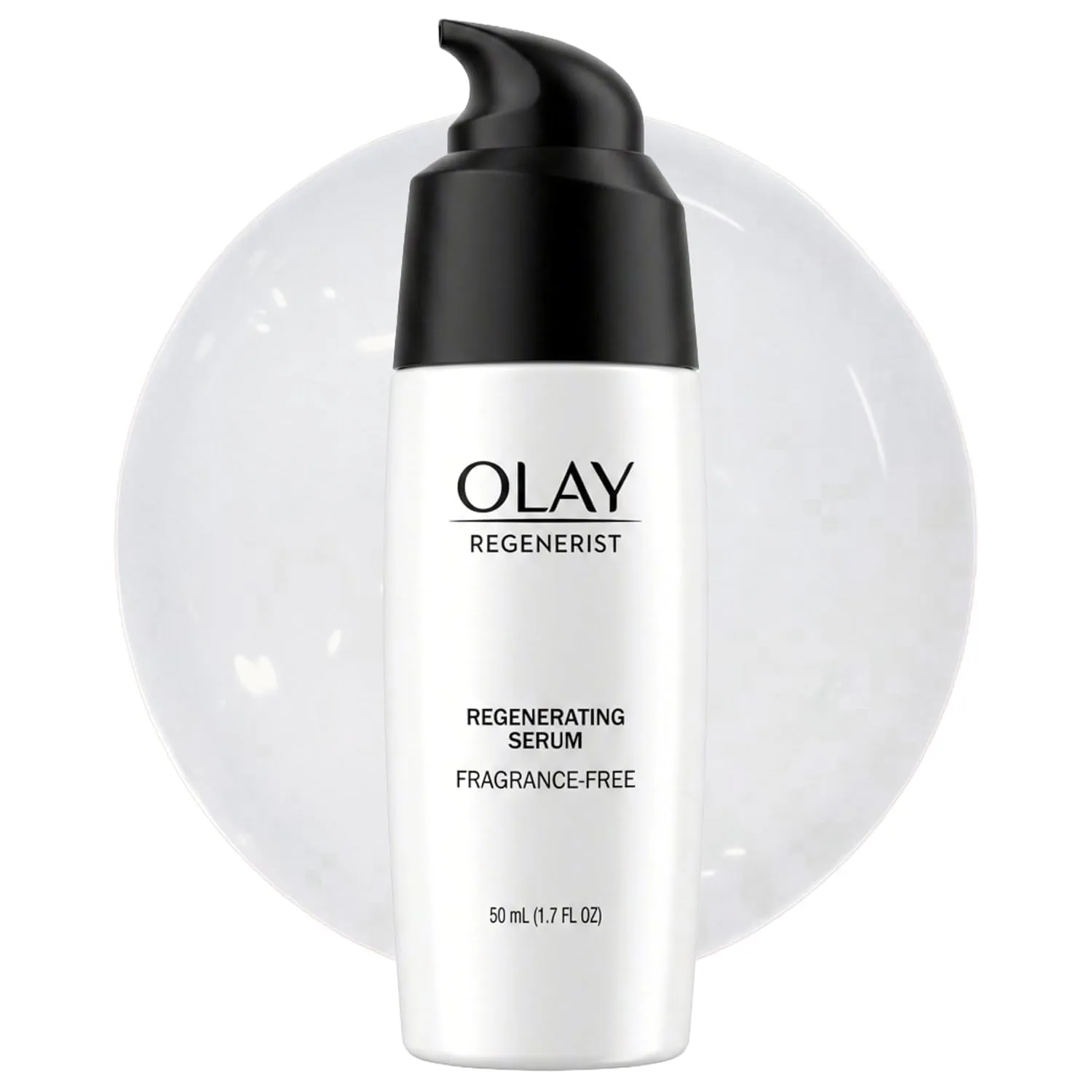 Olay Serum, Regenerist Light Gel Face Moisturizer, Fragrance-Free - Anti-Aging, Anti-Wrinkle, Hydrating, Firming, Smoothening, Improves Fine Lines and Elasticity - Amino Peptide Complex, 1.7 oz