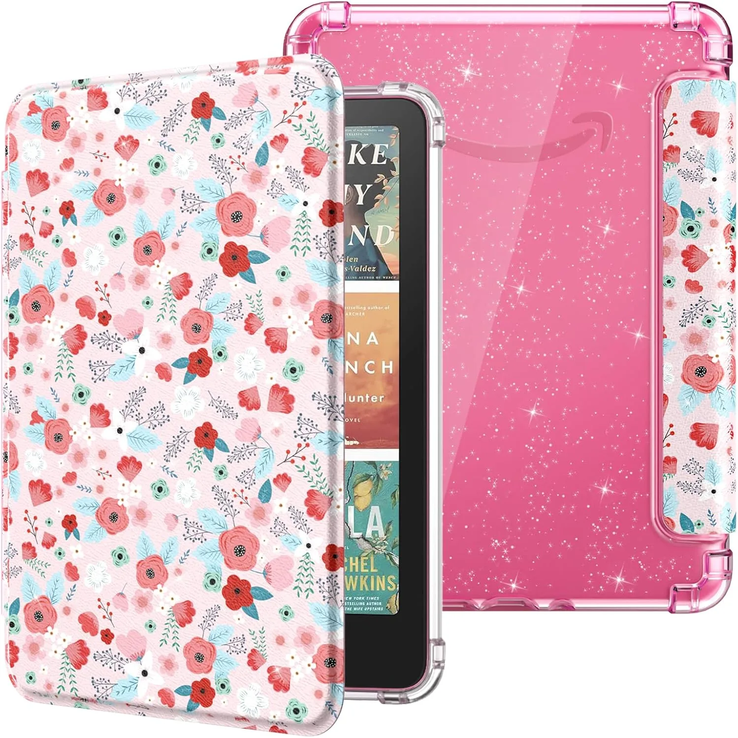 MoKo Case for 7" Kindle Paperwhite 12th Gen & Colorsoft 2024, Spring Pink