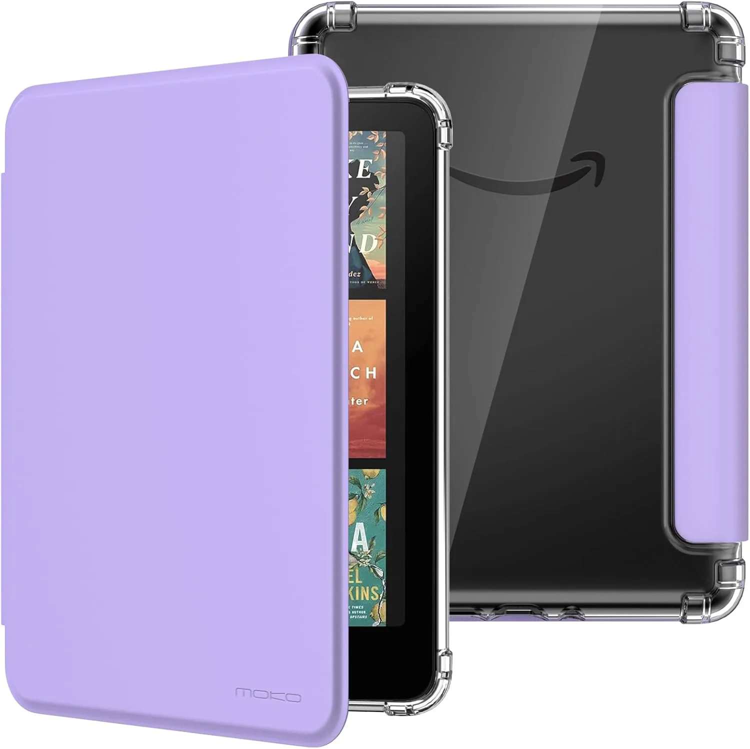 Estuche MoKo para Kindle Paperwhite 12ª Gen y Colorsoft 2024 Lila