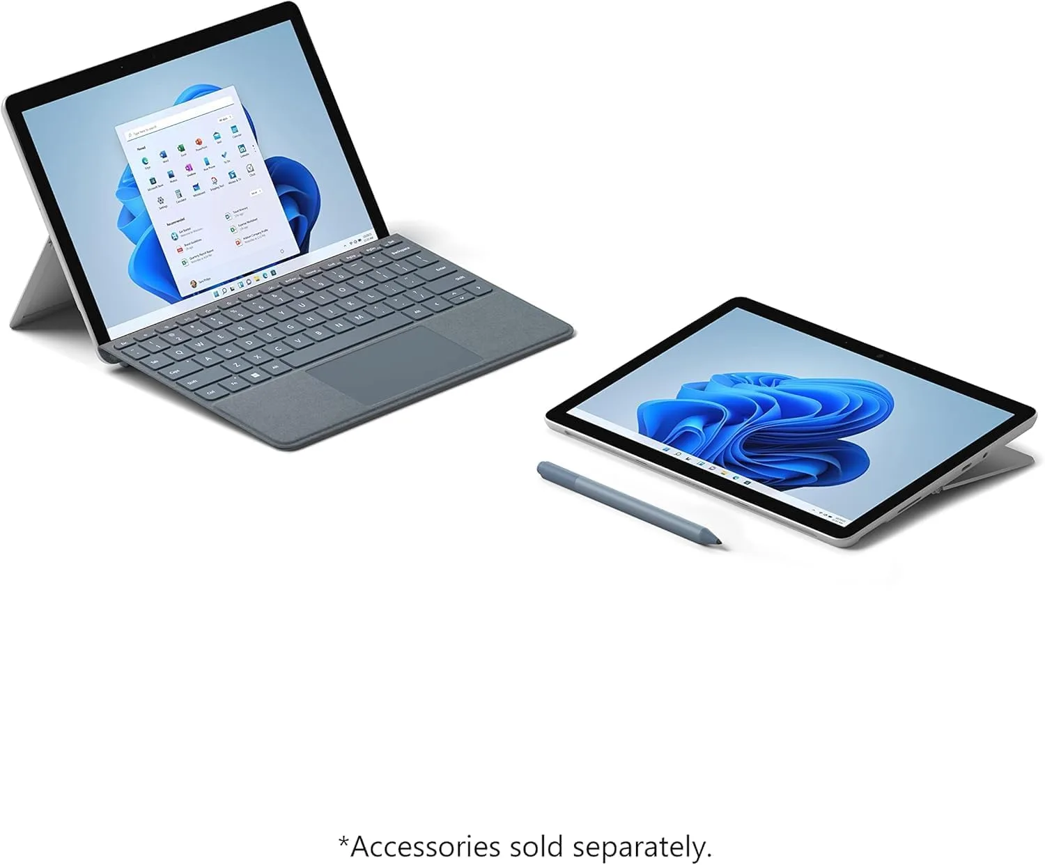 Microsoft Surface Go 3-10.5" Touch-Screen - Intel Pentium Gold-4GB Memory - 64GB SSD - WiFi - Platinum Windows 11 PRO (Renewed)
