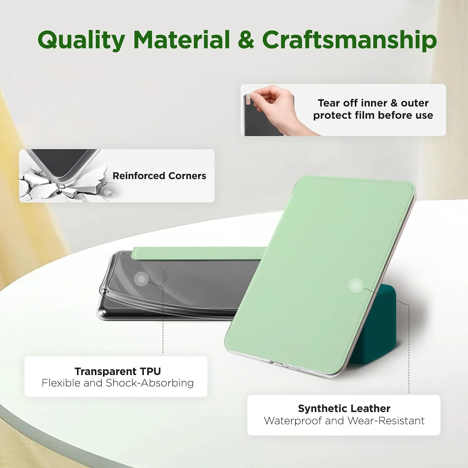 SESENSE Magnetic Case for 7'' Kindle Paperwhite 12th Gen 2024 & Colorsoft