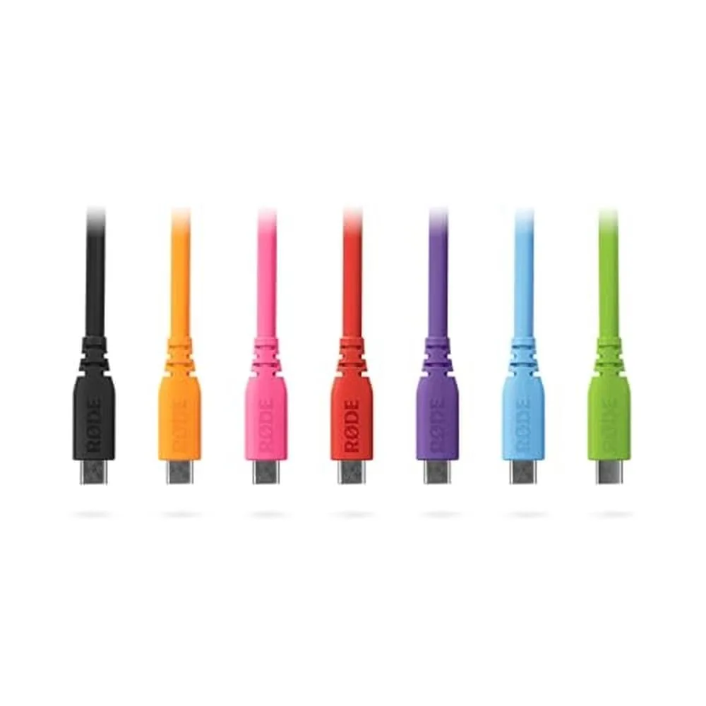 RØDE SC27 SuperSpeed USB-C to USB-C Cable, 5Gbps, 60W (2m, Green)