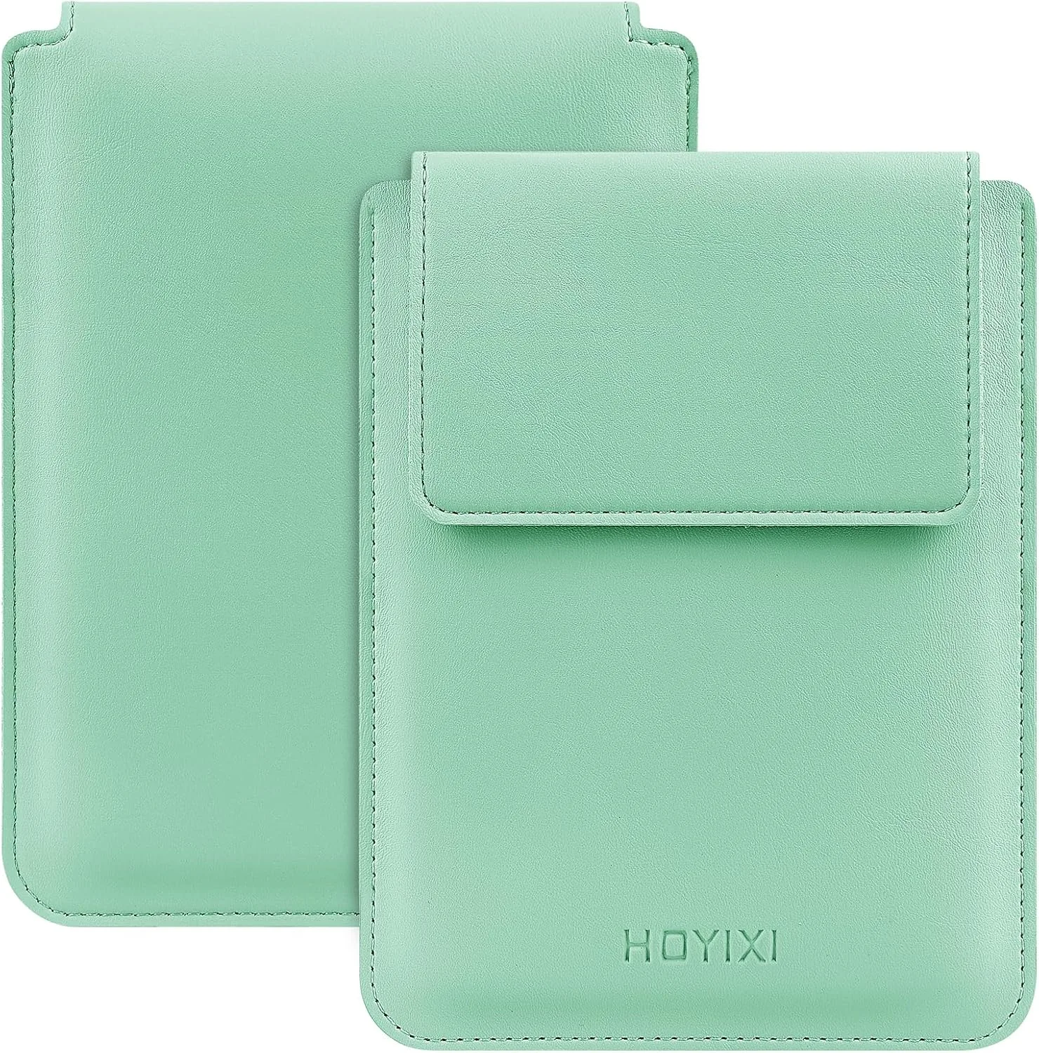 HoYiXi Universal Sleeve Case for 6.8",7" Paperwhite/Colorsoft/Signature Edition 2025 & 2021 Compatible 6.8" Kobo Clara HD/Pocketbook/Tolino Protective Case for 6.8'' 7'' ebook Reader, Green