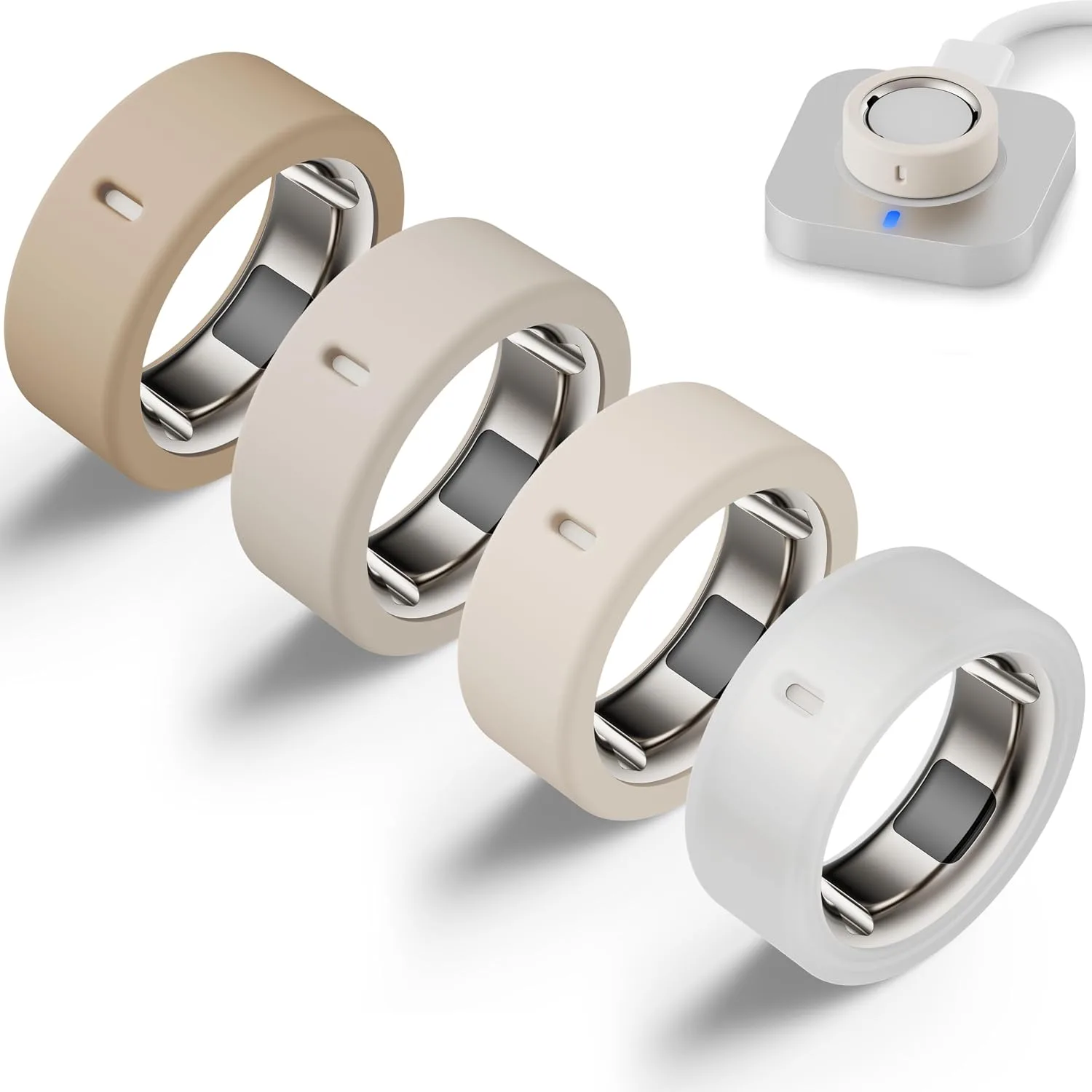 Protector para anillo inteligente Snyeest compatible con Oura Ring 4 y Gen 3