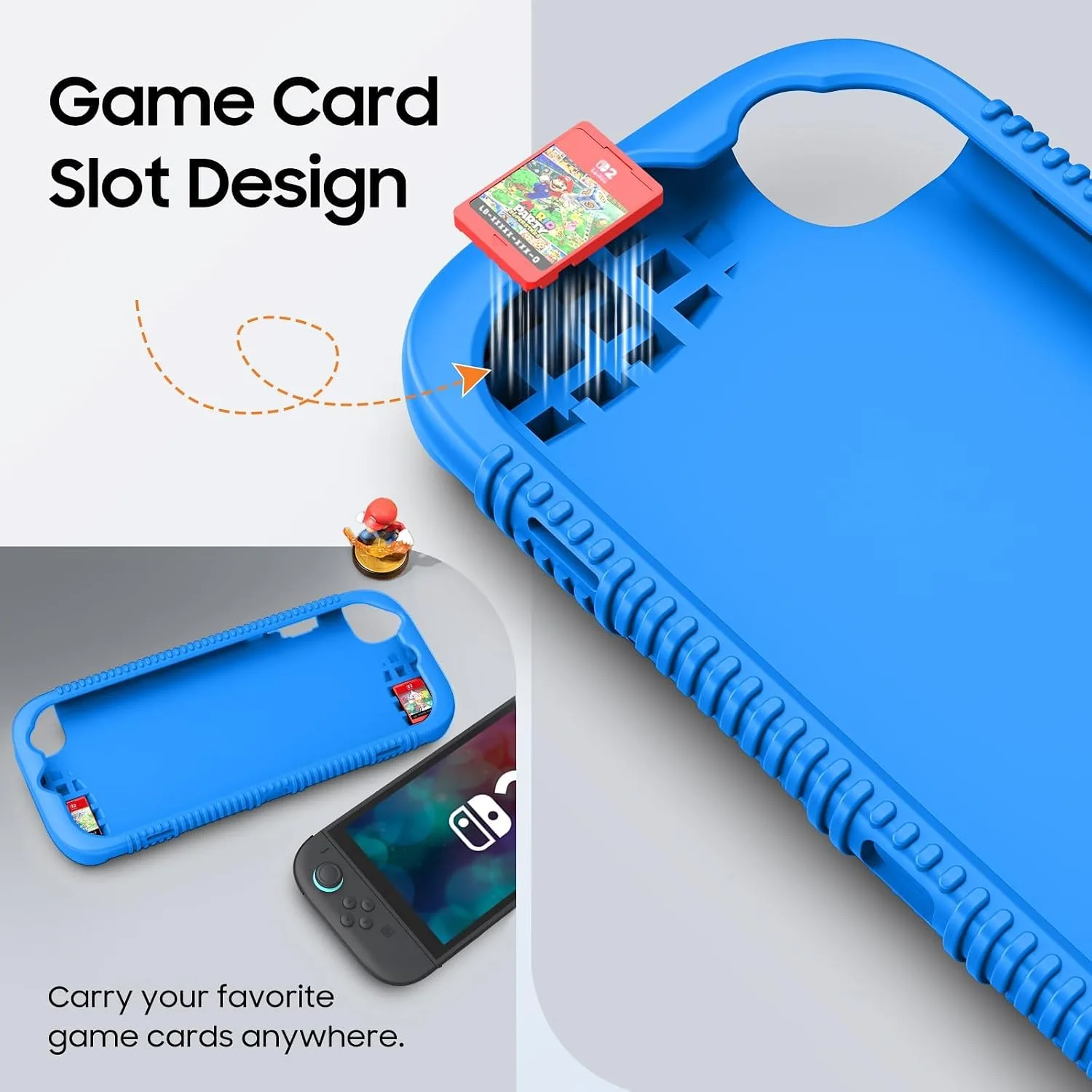 FINTIE Soft Silicone Protective Case for Nintendo Switch 2 (2025) 7.9-inch