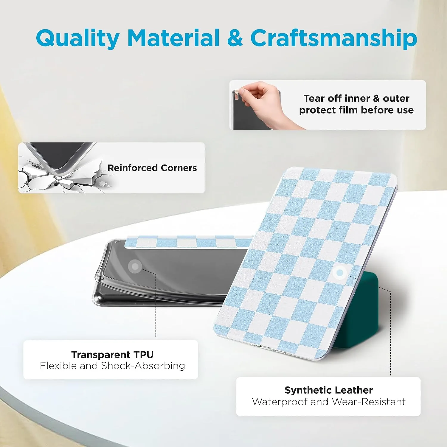 SESENSE Magnetic Case for 7'' Kindle Paperwhite 12th Gen 2024 & Colorsoft