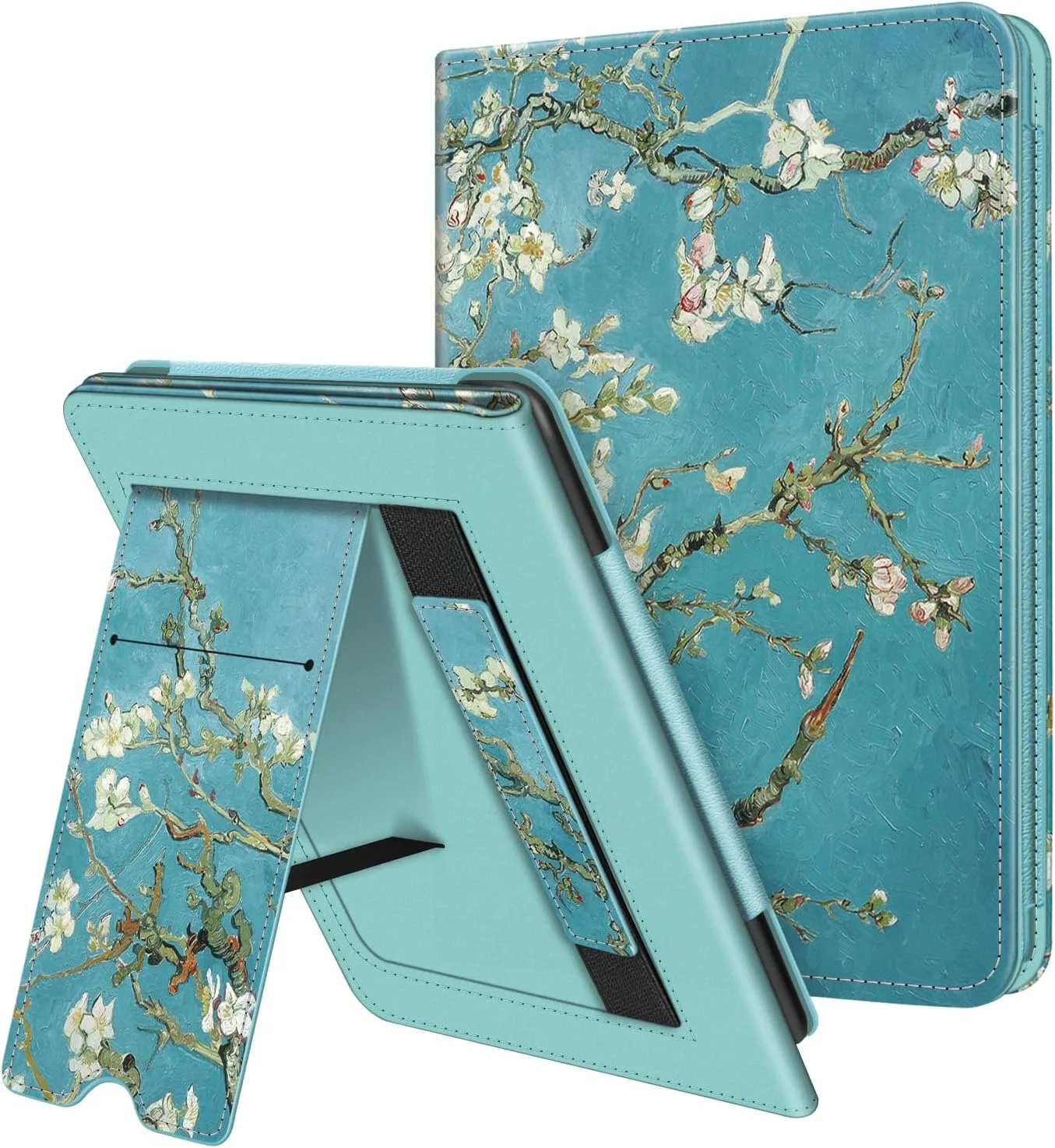 Fintie Stand Case for 6" Kindle Paperwhite 10th Gen 2018, Blossom