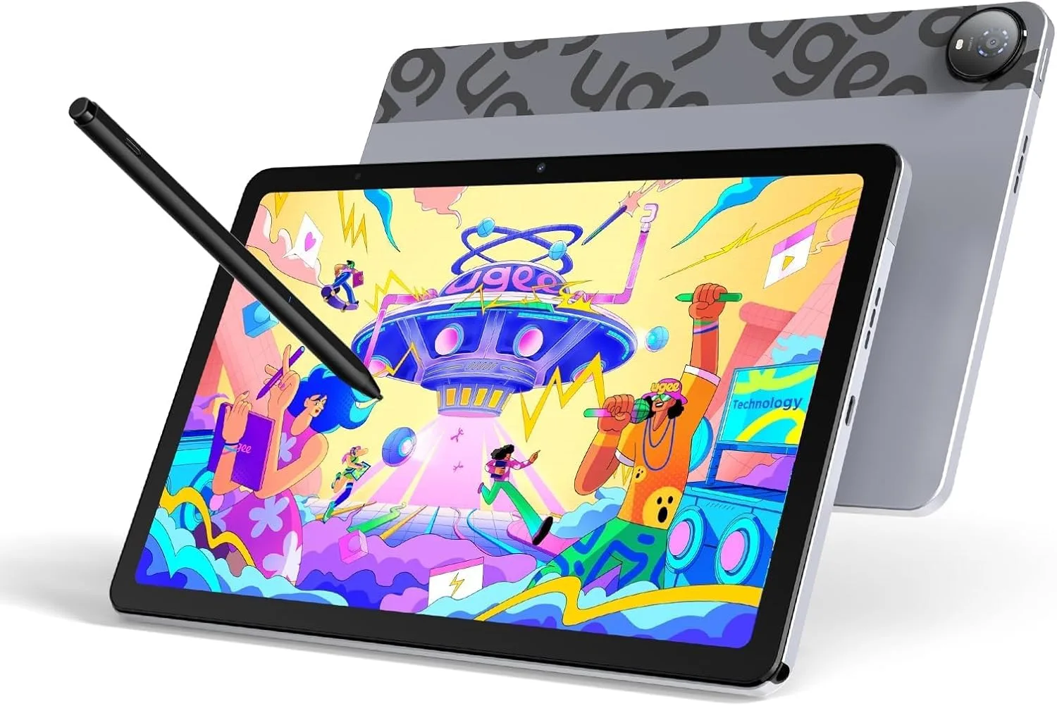 UGEE Drawing Tablet, Standalone Fun Drawing Pad with 10.36" 2K Ultra HD Full-Laminated Display, Android 14 6GB+128GB, 7000mAh+18W Battery,No Computer Needed Ideal for Digital Painting, Reading, Gaming