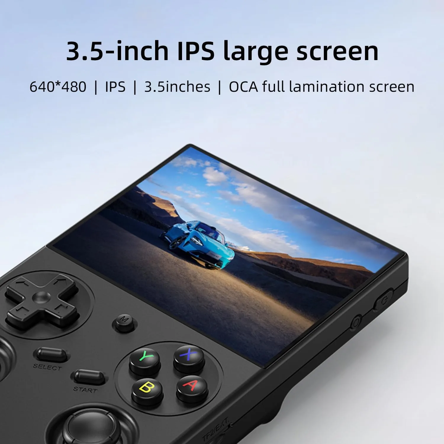 RG35XXPRO Retro Handheld Game Console,Portable Game with 3.5 Inch IPS Screen,with 64G TF Card Pre-Installed 4353 Games Supports 5G WiFi Bluetooth HDMI and TV Output