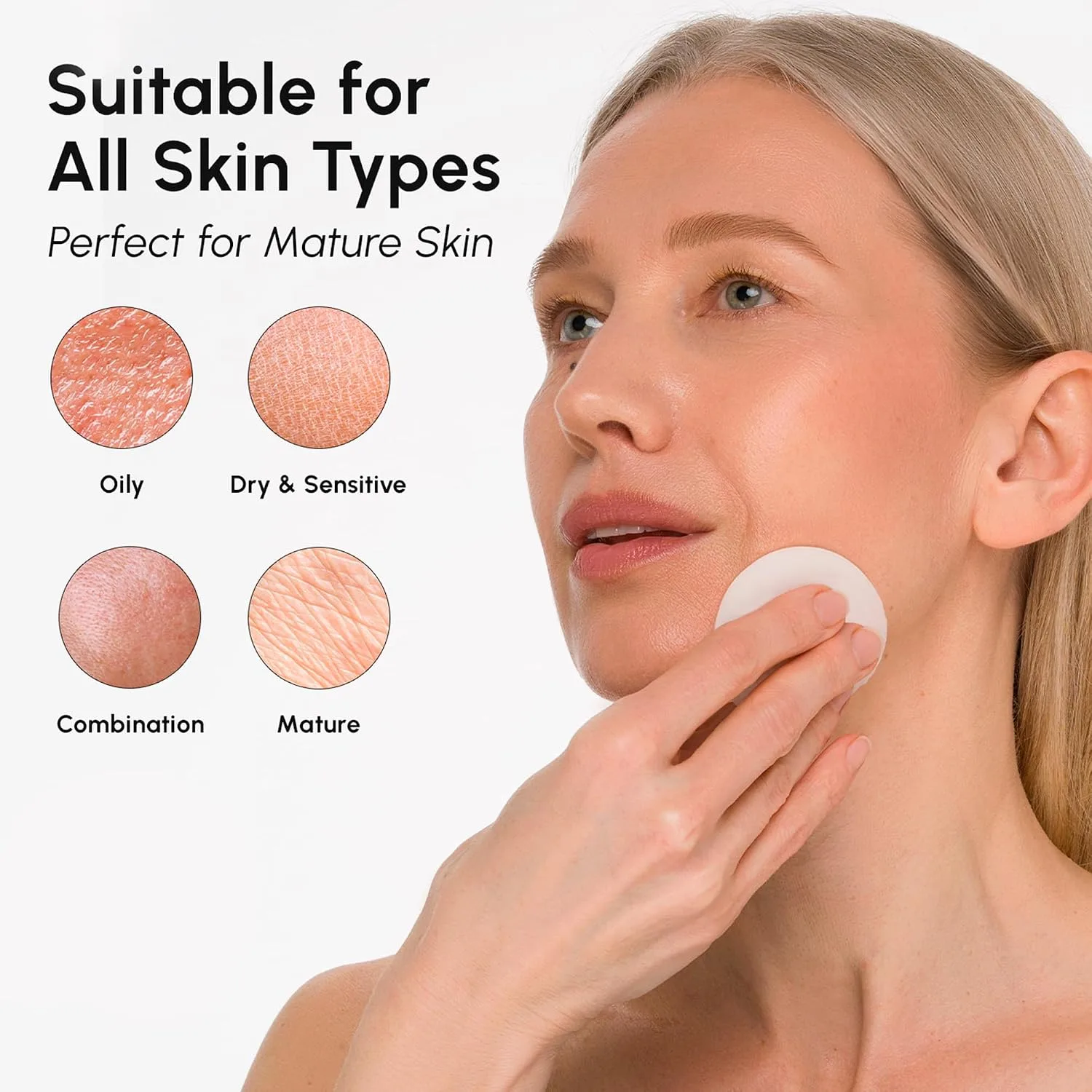 MAREE Hyaluronic Acid Toner Pads - Deep Moisture Hydrating Face Pads