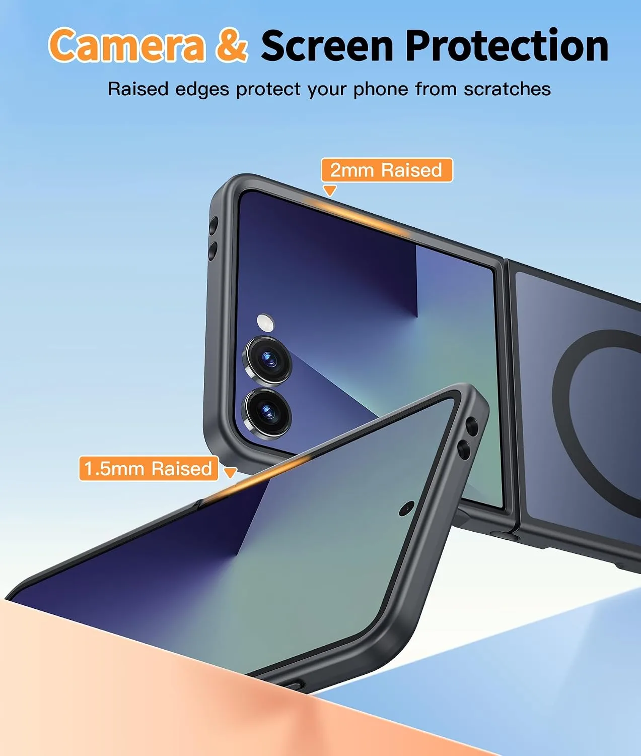 FNTCASE for Samsung Galaxy Z-Flip-7 Case Matte Compatible with Magsafe