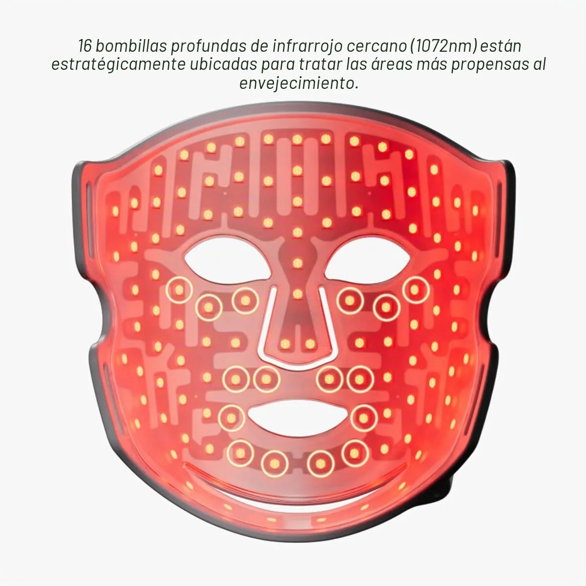 CurrentBody Red Light Therapy LED Face Mask: Series 2