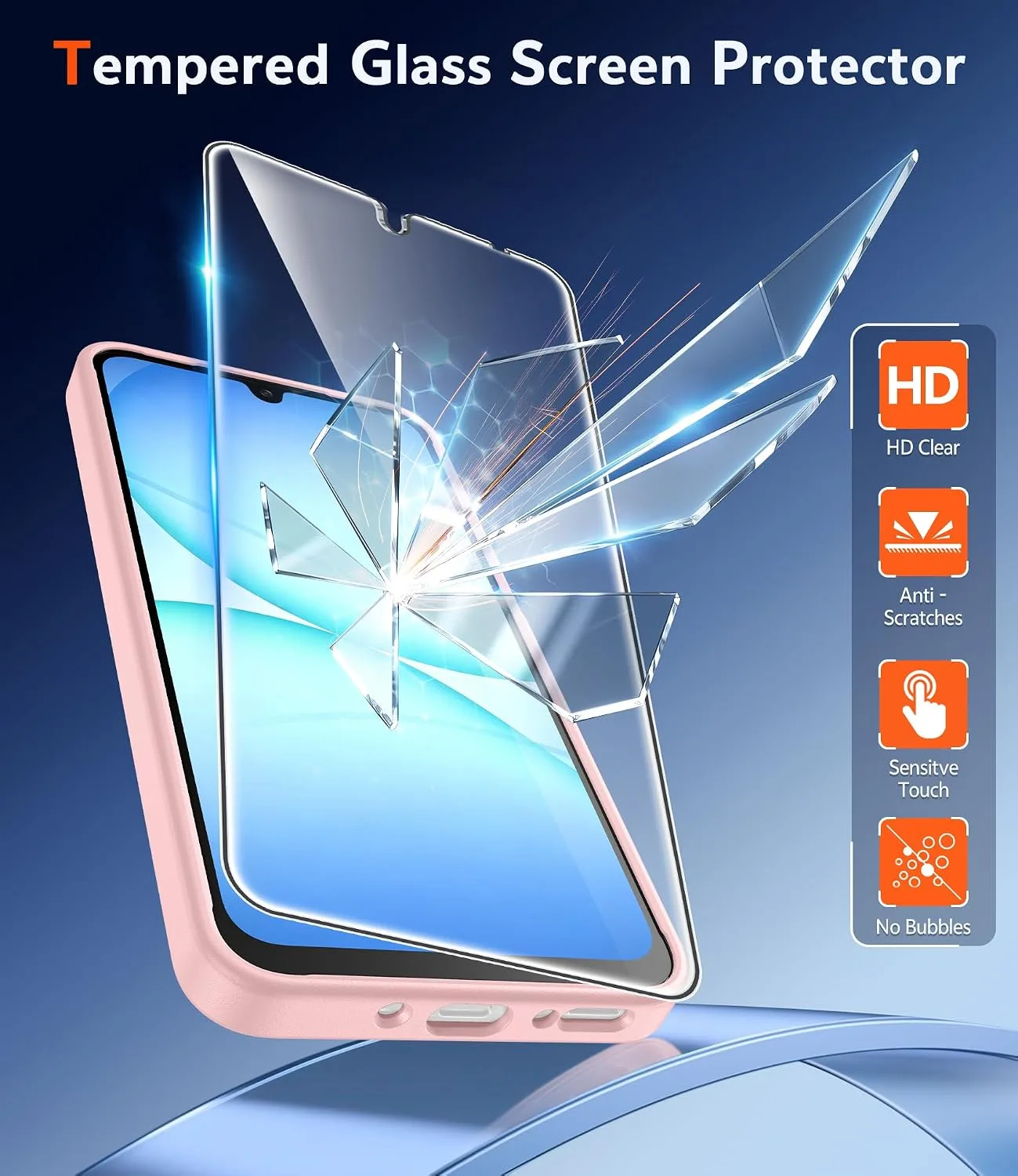 FNTCASE for Galaxy A17-5G Phone Case Samsung Galaxy A16 Clear Phonecase