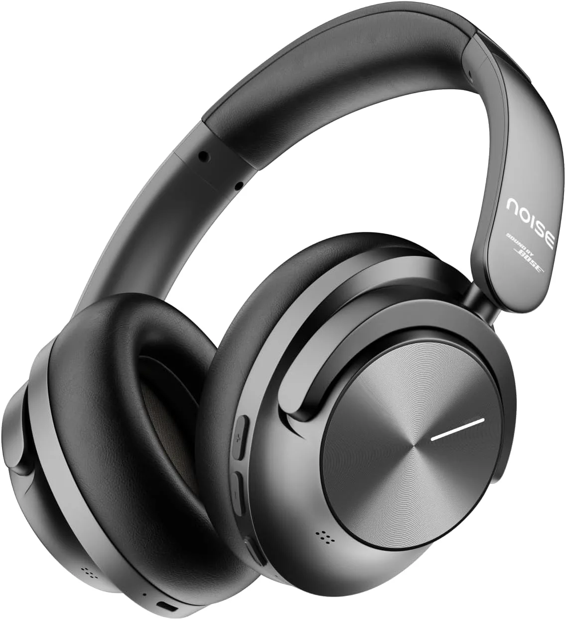 Noise Master Buds Max, Sound by Bose Wireless Over-Ear Headphones with Segment Leading Adaptive ANC, Dynamic EQ, LHDC 5.0, Immersive Spatial Audio,Upto 60H Playtime, App Support