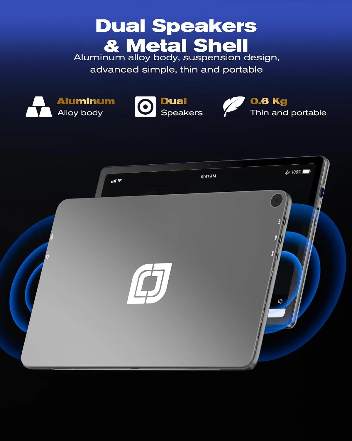 2-in-1 Laptop Tablet,12" 2K Touchscreen, N5095 Processor,12GB RAM 512GB SSD