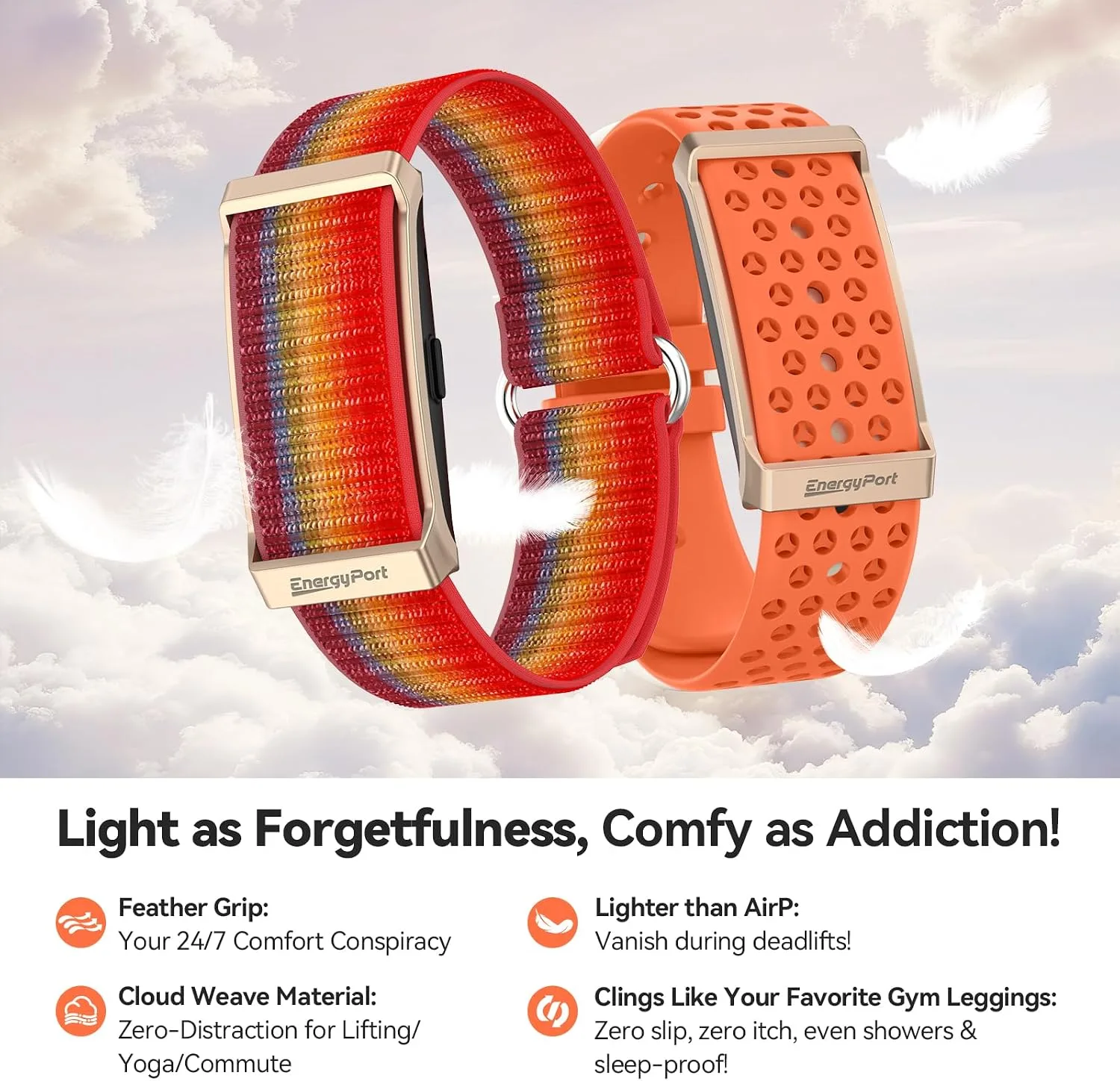 EnergyPort Smart Bracelet, Wearable Activity & Fitness Tracker Band