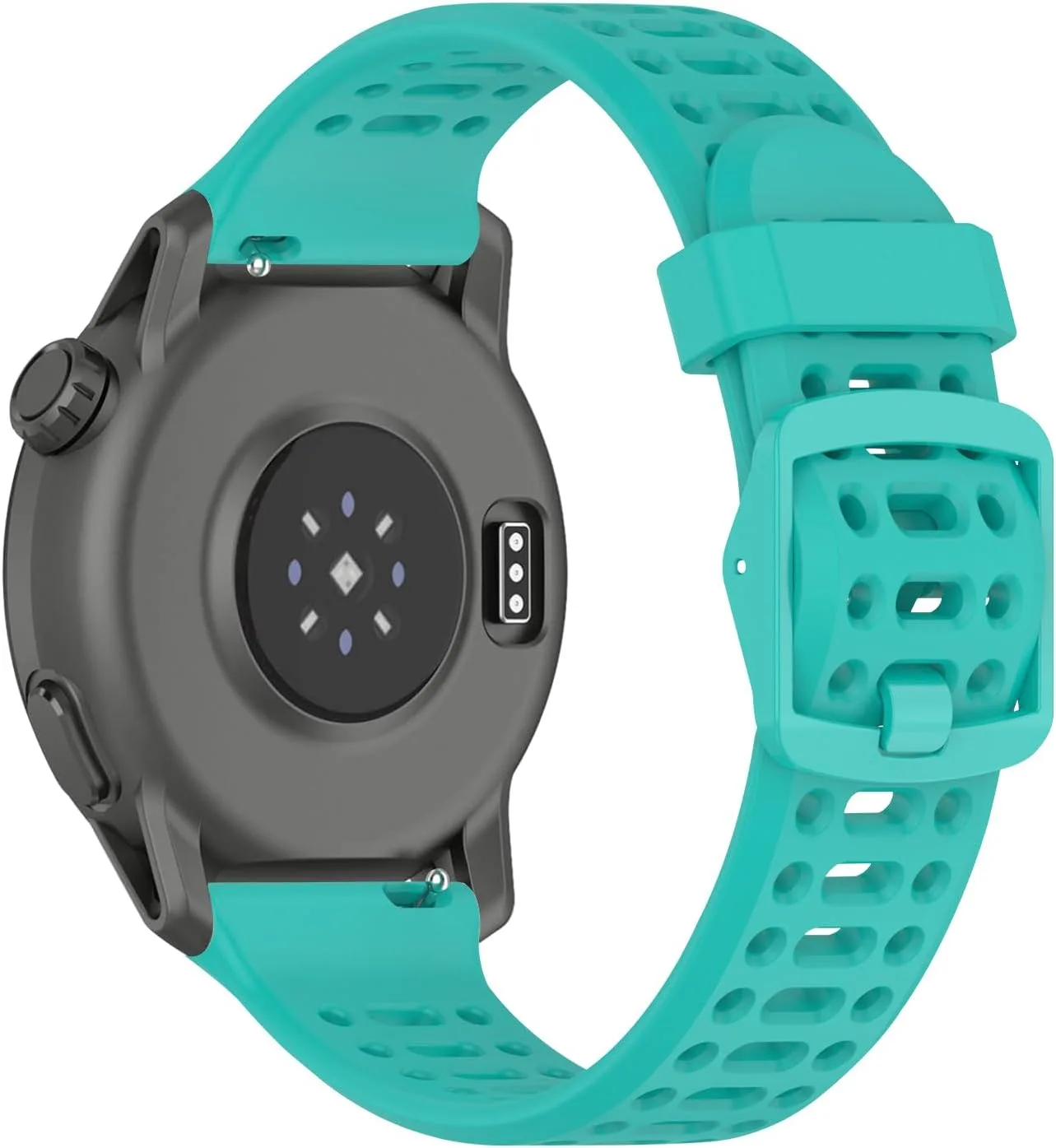Watch Band for Coros PACE 2/APEX 2/APEX 42mm, 20mm Quick Release Silicone Replacement Band
