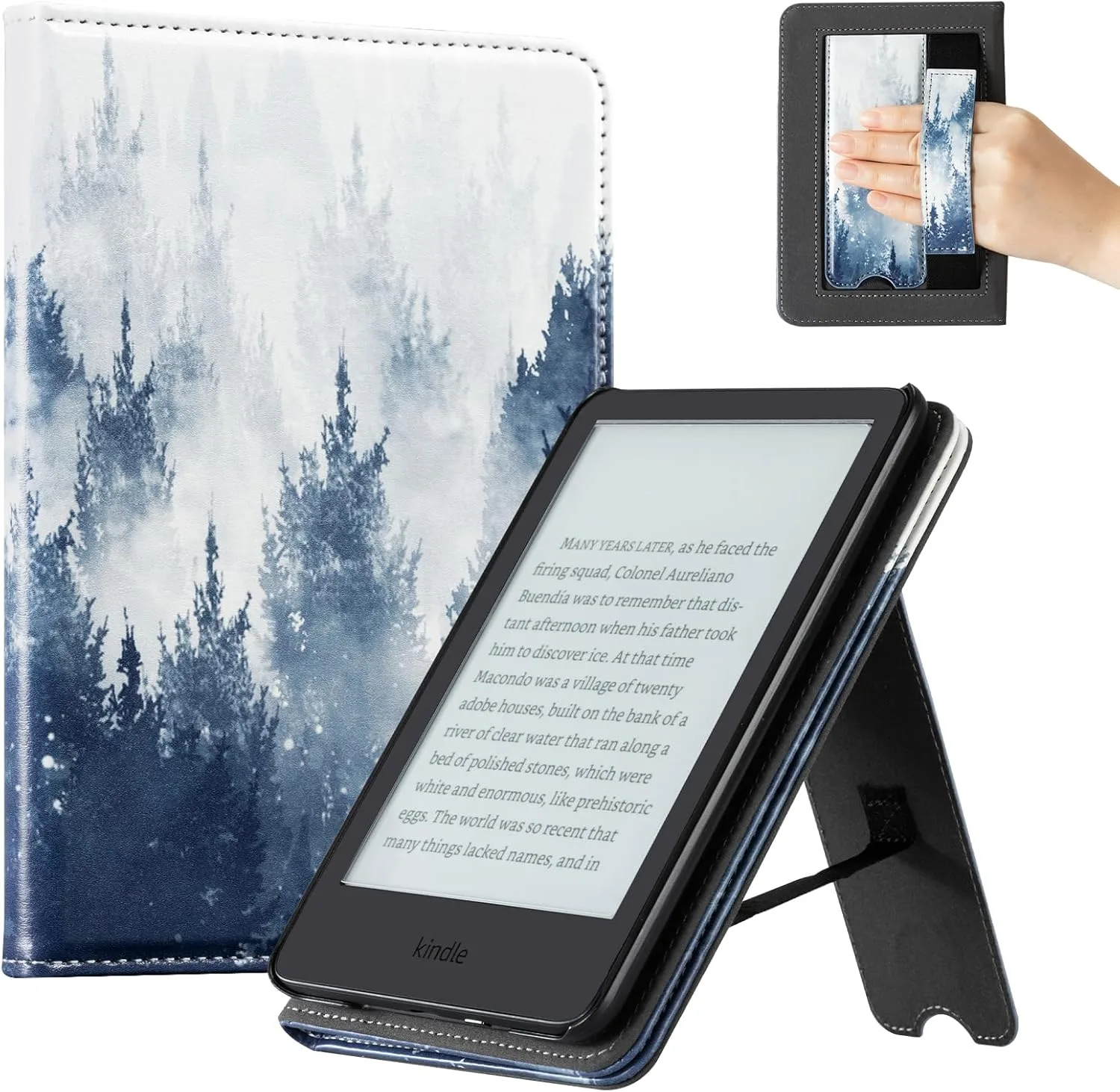 CoBak Case with Stand for for 6" Kindle (2024 & 2022, 11th Gen)