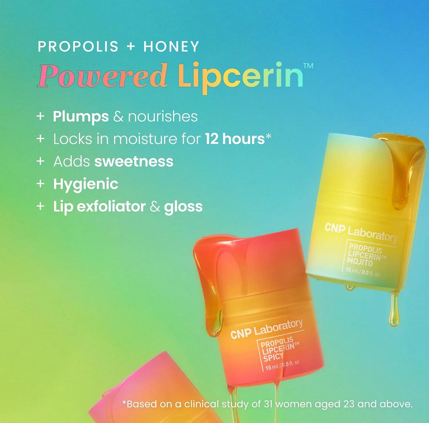 CNP Honey Lip Butter - Propolis Lipcerin™ 02 Berry, 0.5 fl.oz.