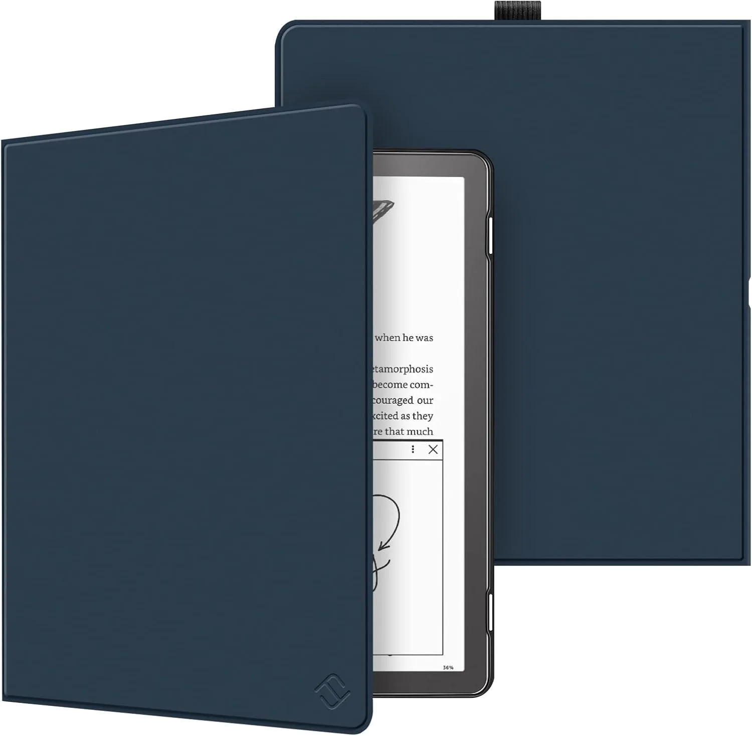 Estuche para Kindle Scribe 10.2 Fintie Slimshell Azul Marino