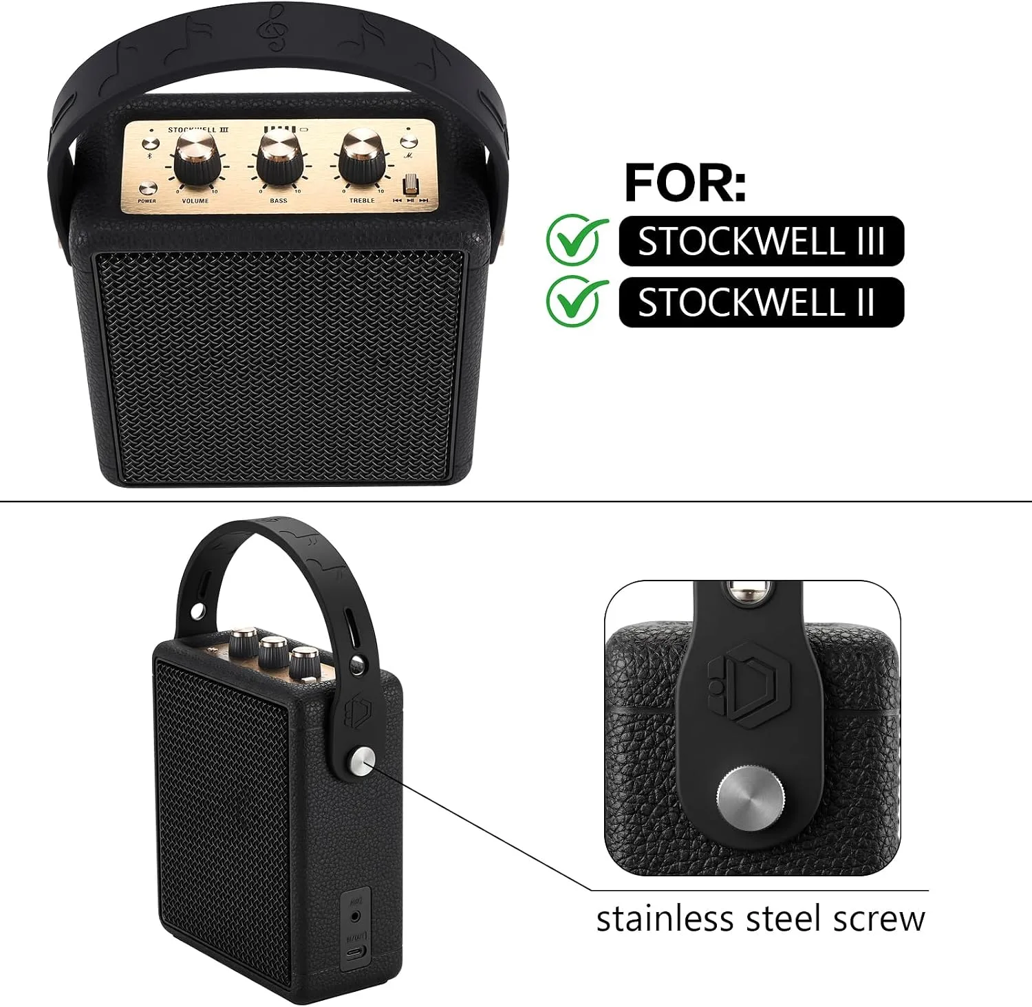 Carrying Strap & Shoulder Strap for Marshall Stockwell III/II