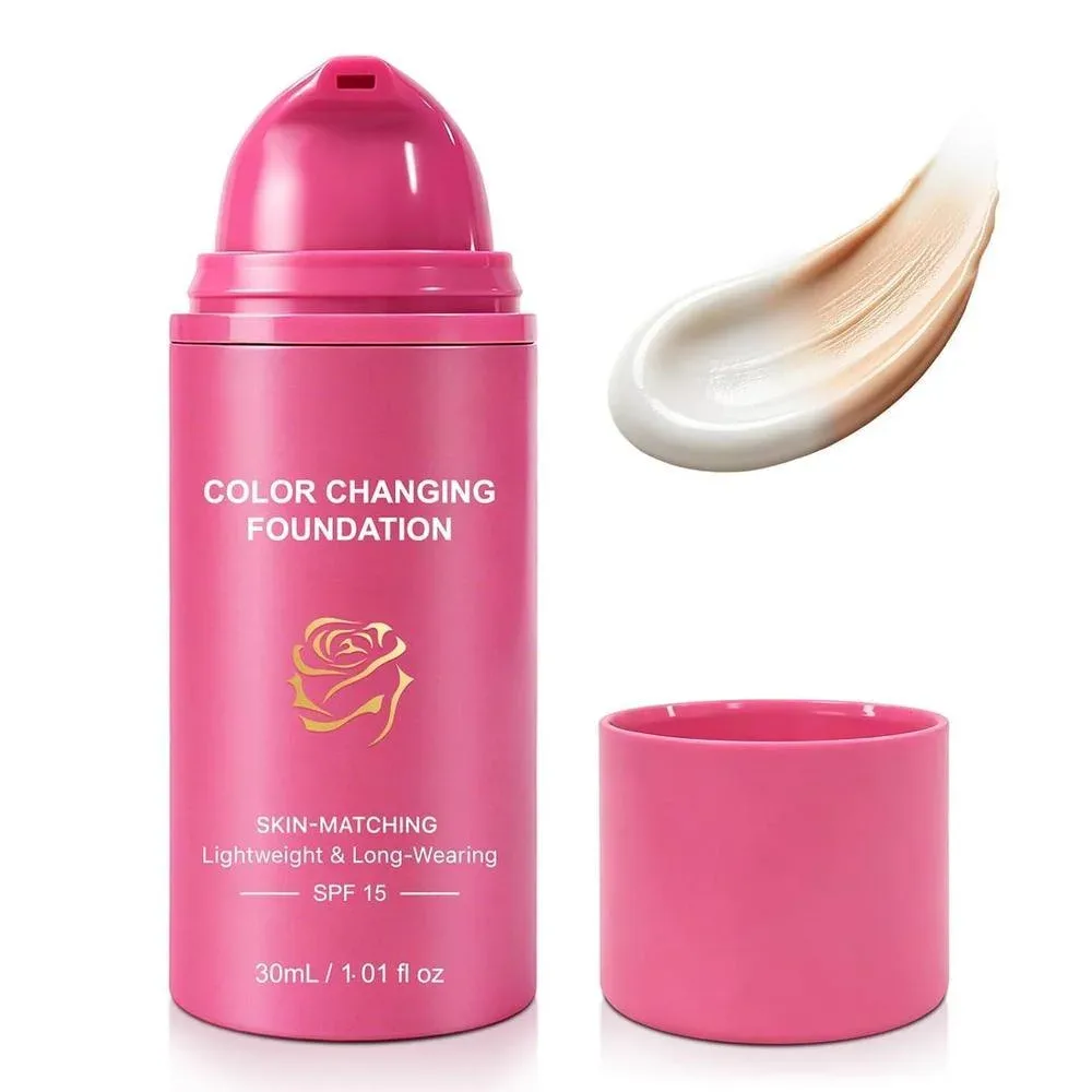 Base de maquillaje líquida ajustable al tono de piel para piel madura 30 ml