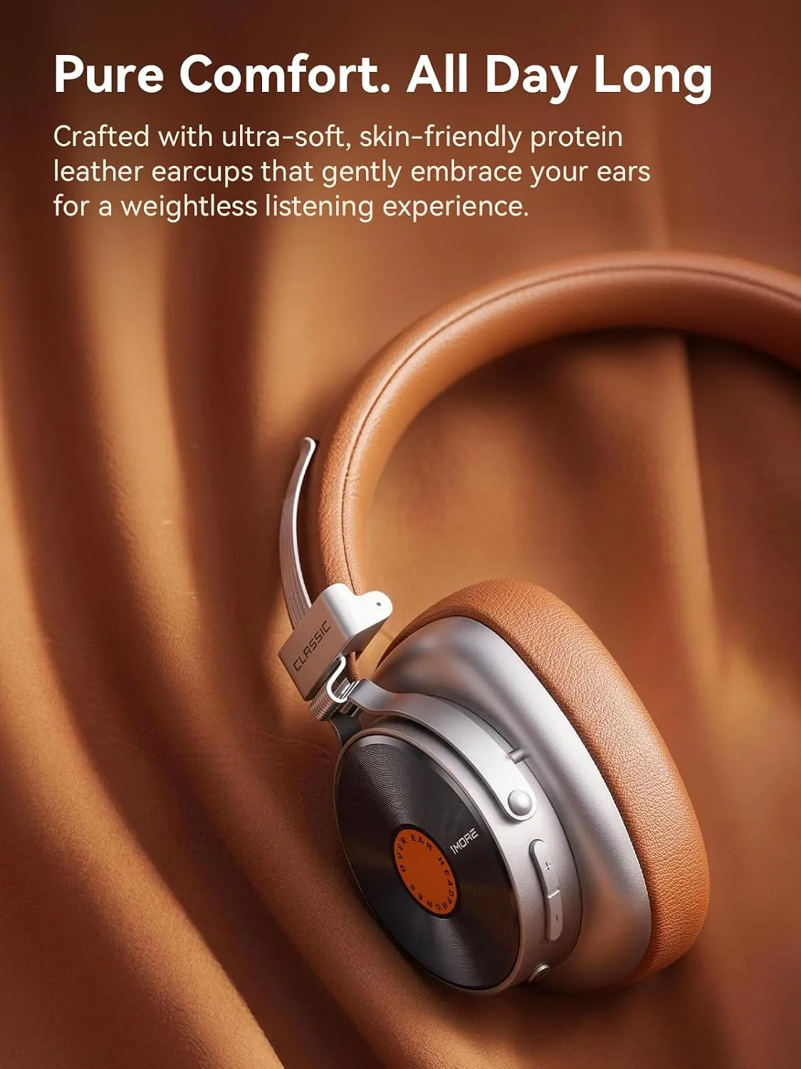 1MORE Classic HQ36 Wireless on-Ear Headphones, Hi-res Audio, Spatial Audio
