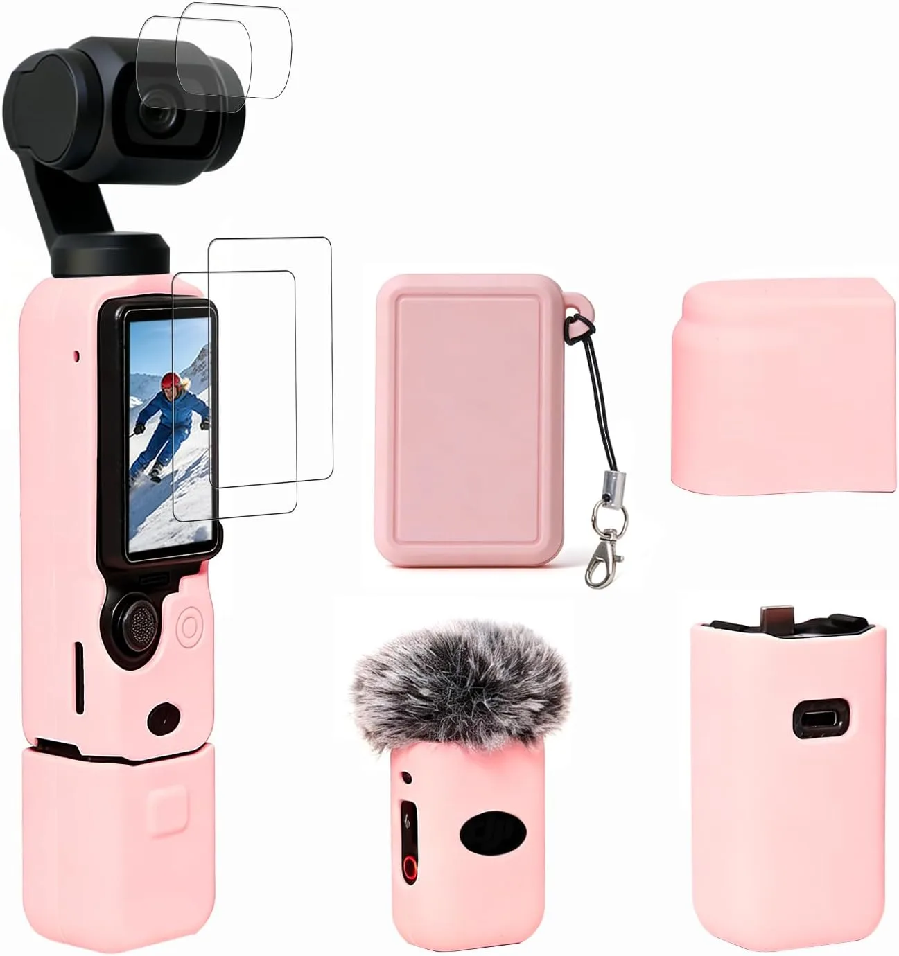 Carcasa para cámara DJI Osmo Pocket 3 / Xtra Muse Rosa