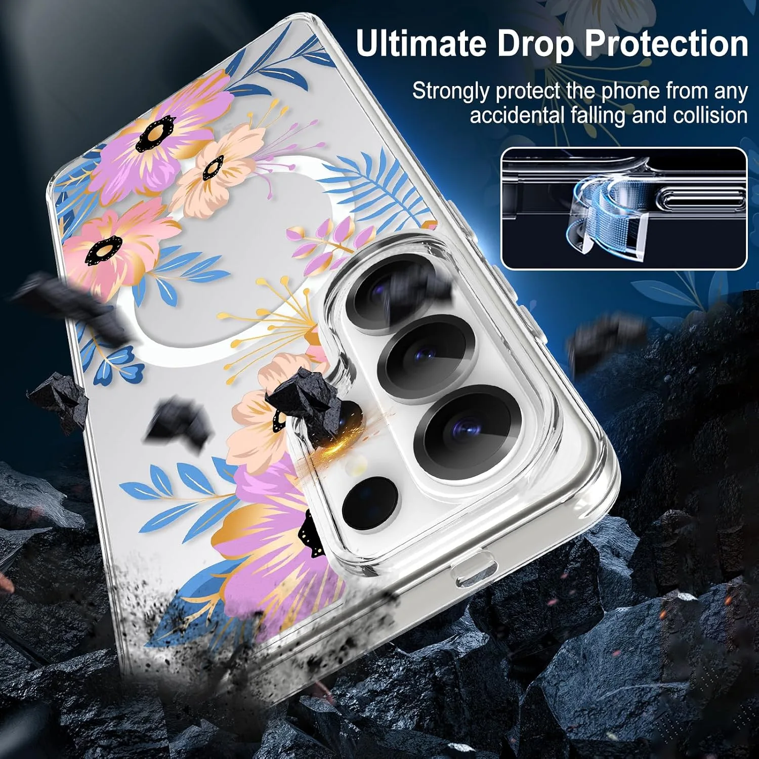 tharlet Magnetic for Samsung Galaxy S26 Ultra Case, Compatible with MagSafe