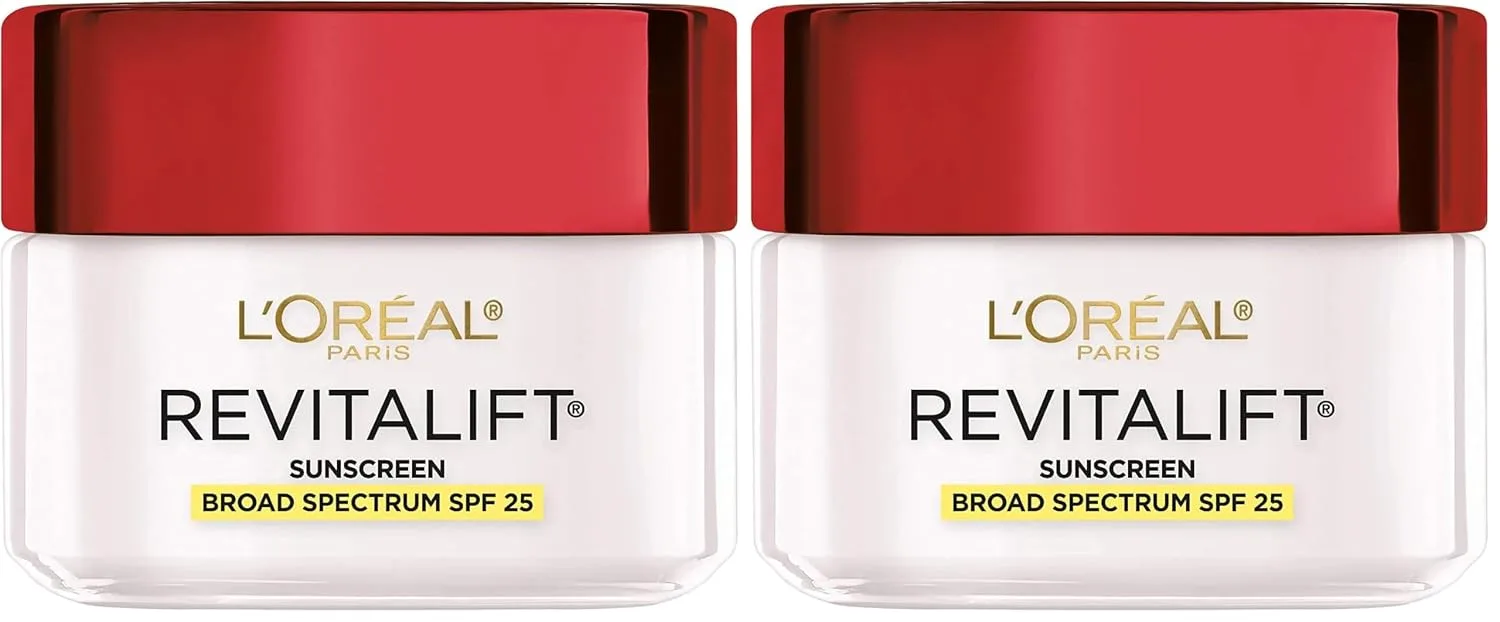 L’Oreal Paris Revitalift Anti Aging Face and Neck Cream, Smoothing and Firming Moisturizer for 24HR Hydration, Pro-Retinol, Centella Asiatica, Fragrance Free, 1.7 Oz