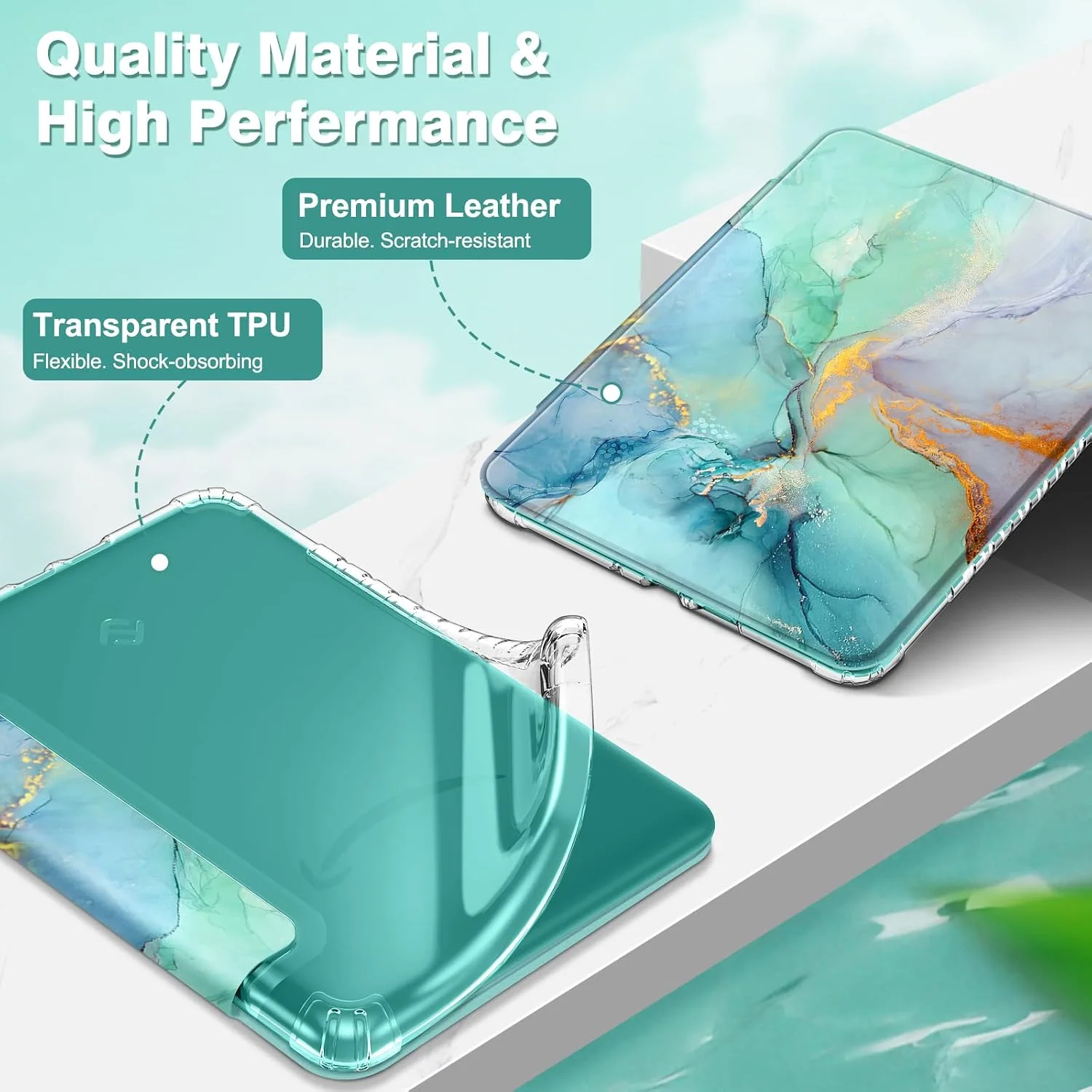 Fintie Clear Case for 7" Kindle Paperwhite 12th Gen 2024 & Kindle Colorsoft