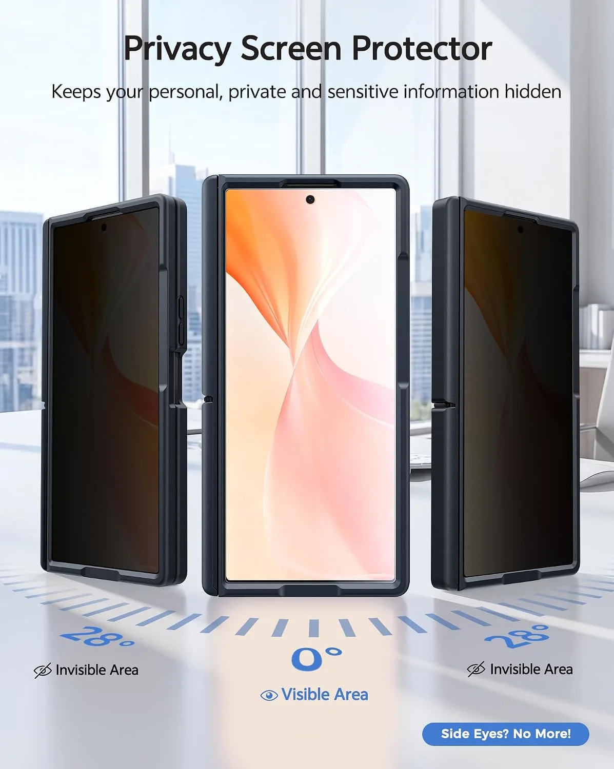 FNTCASE for Galaxy Z Fold 8 Ultra/Z Fold 7 Case Fit for MagSafe Black