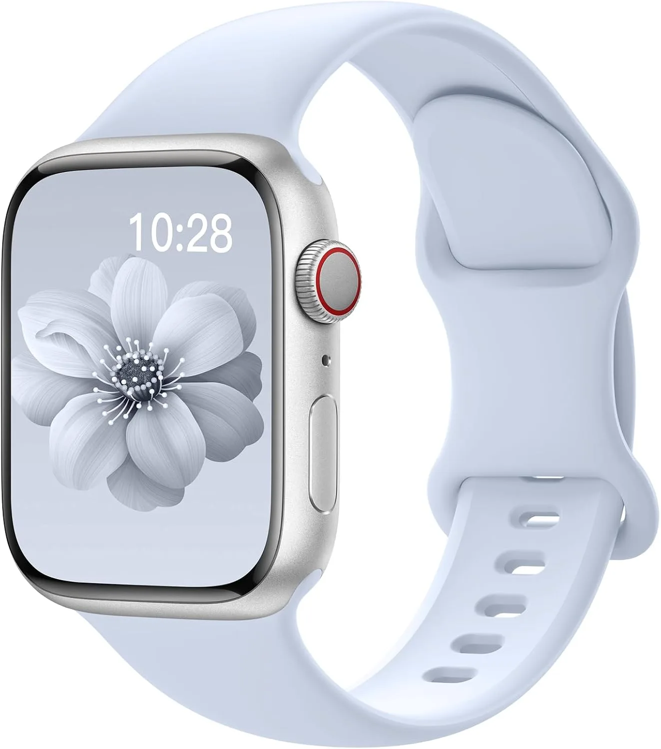 Correa Sport de silicona Supernana compatible con Apple Watch para hombre y mujer