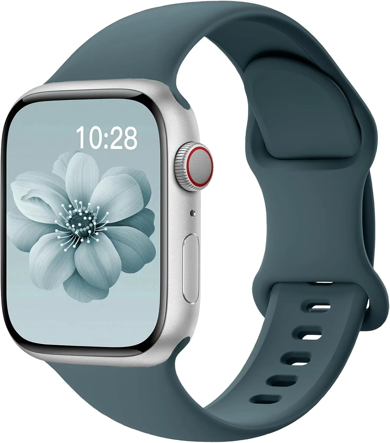 Correa de silicona Sport compatible con Apple Watch Supernana