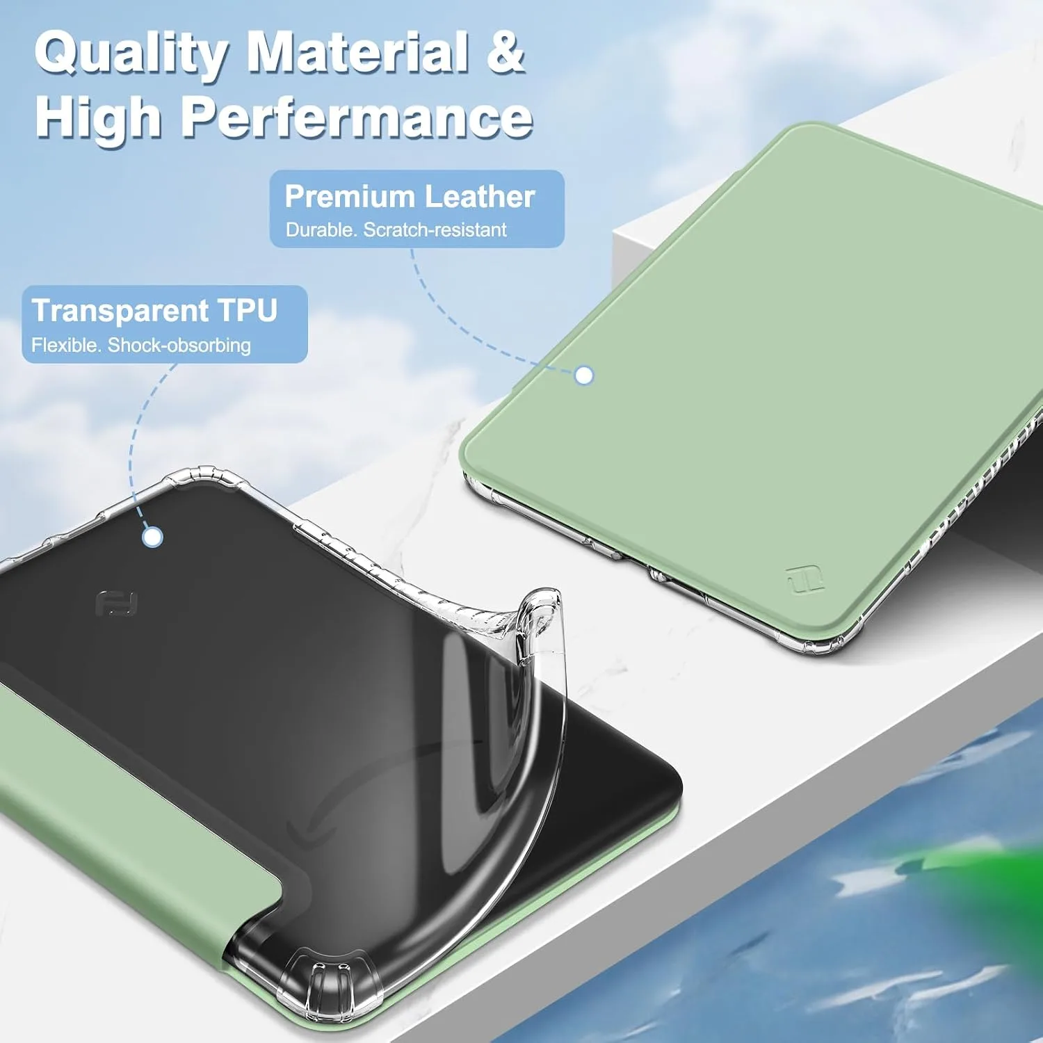 Fintie Clear Case for 7" Kindle Paperwhite 12th Gen 2024 & Kindle Colorsoft