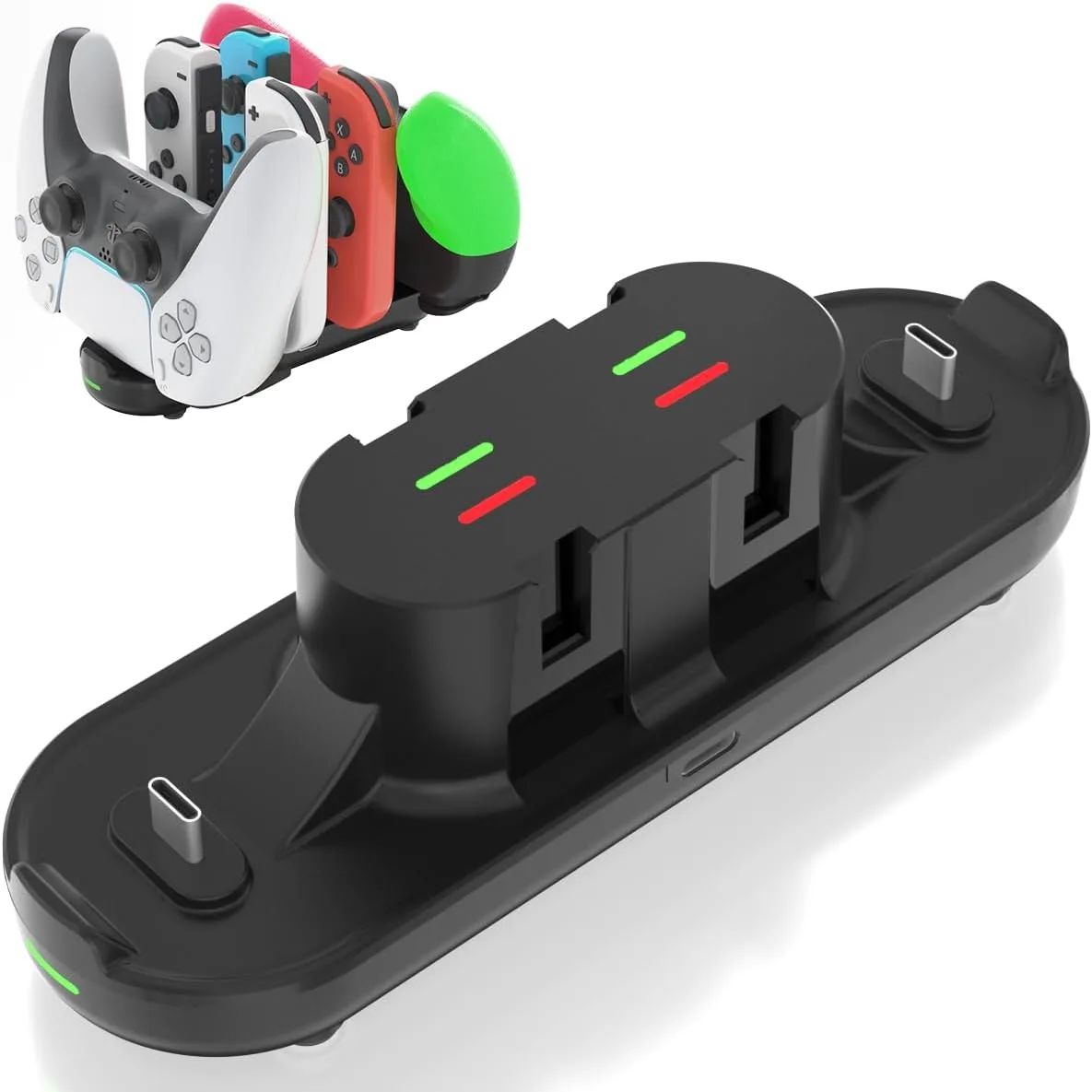 Switch Controller Charger for Nintendo Switch JoyCon/Pro /PS5 Controller