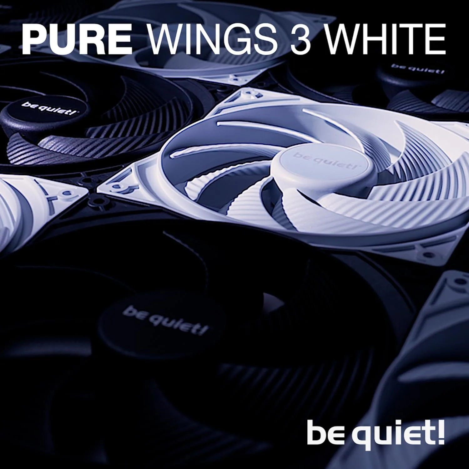 be quiet! Pure Wings 3 120mm PWM High-Speed Case Fan, Maximum Airflow