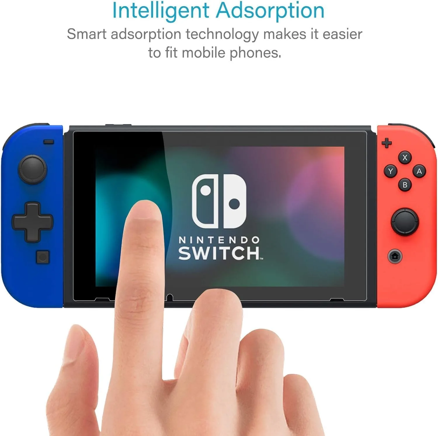 NEW'C for Nintendo Switch Screen Protector Tempered Glass