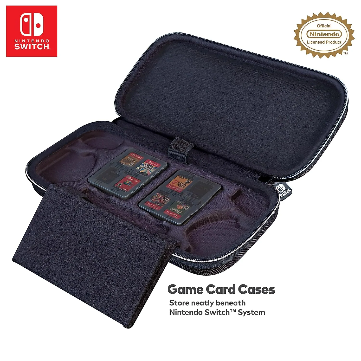 Game Traveler Deluxe Licensed Travel Case for Nintendo Switch, Purple - R.D.S. INDUSTRIES, INC. (NNS40SN)