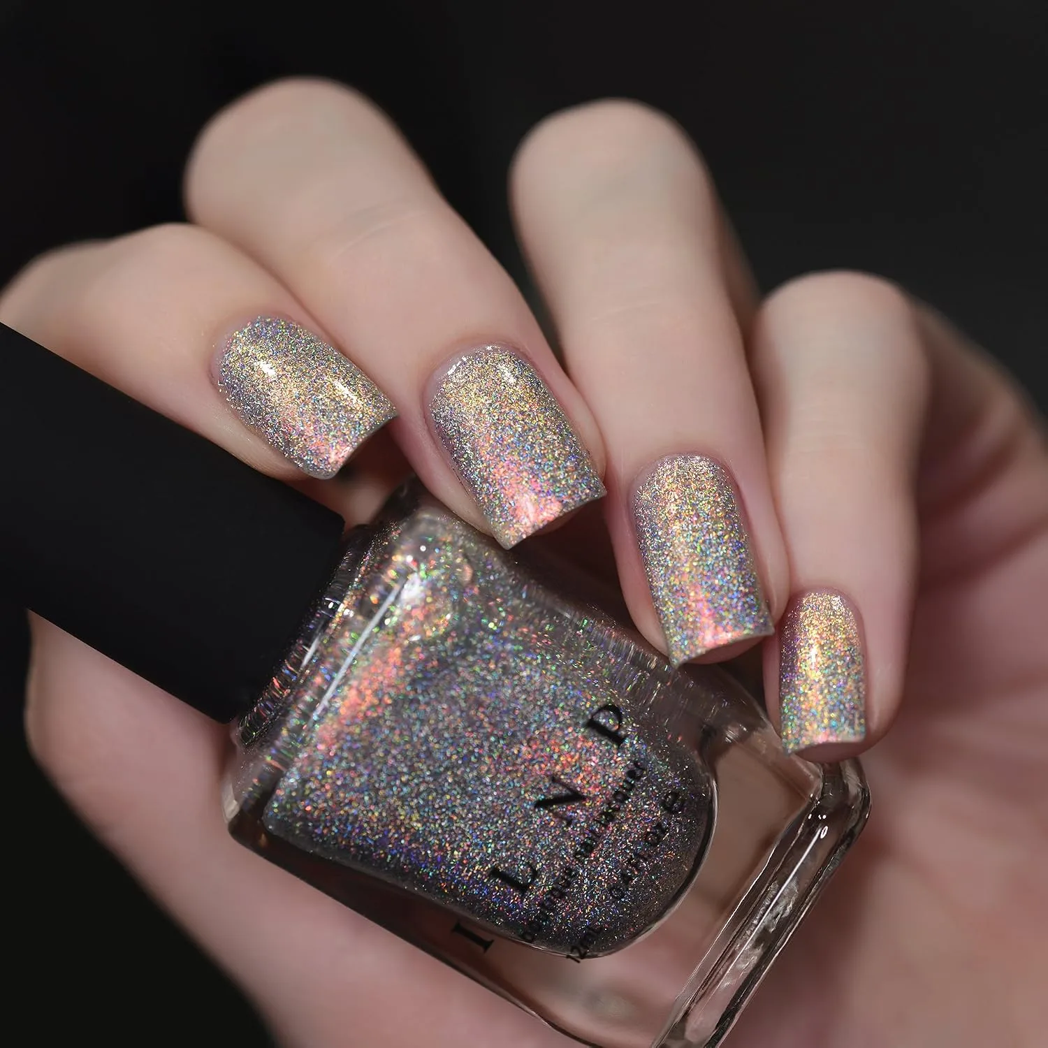 ILNP Fired Up - Fiery Orange to Green Color Kissed Ultra Holo Nail Polish