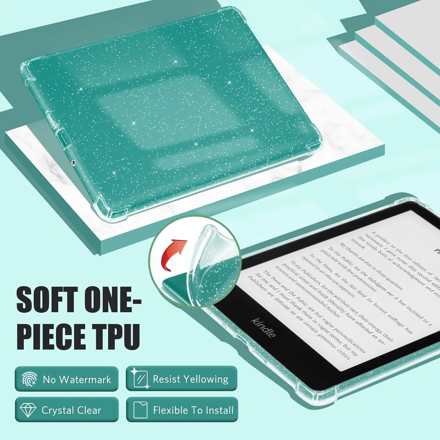 iDLEHANDS 7" Clear Case,not for iPad(A260729)