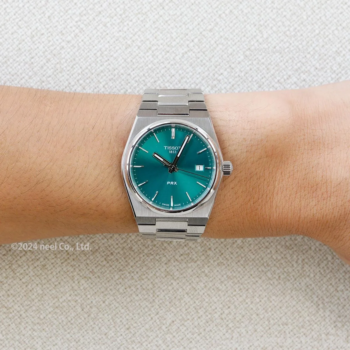 Tissot PRX, Swiss Quartz, 35mm, Green Dial, Watch