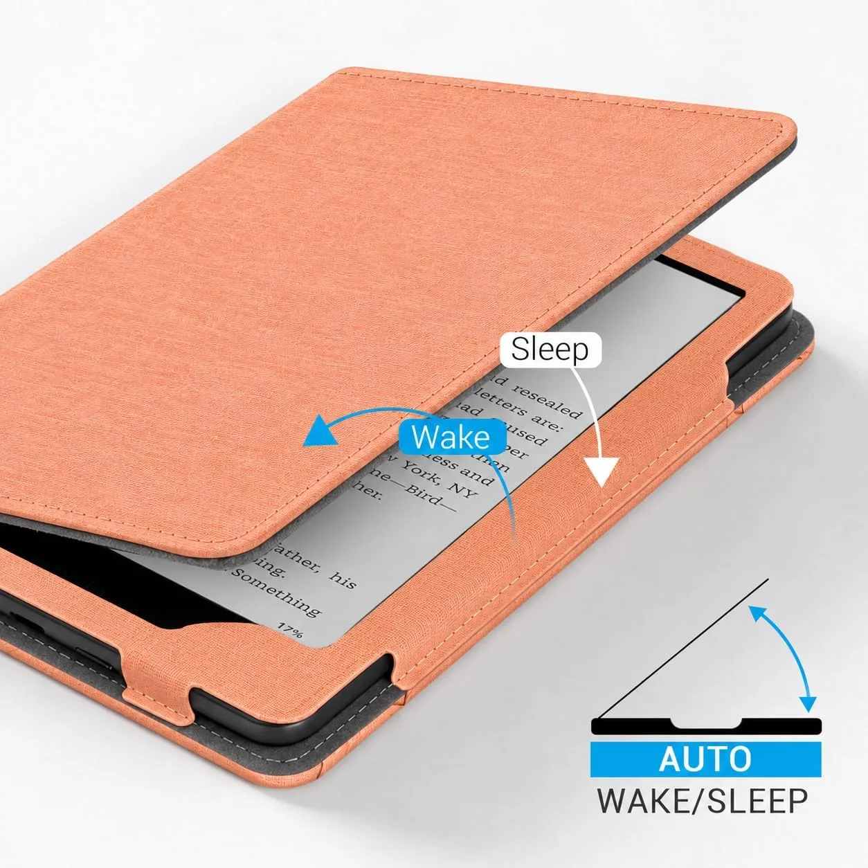 CoBak 6 Inch Case with Stand, not for iPad(A0J28), Apricot