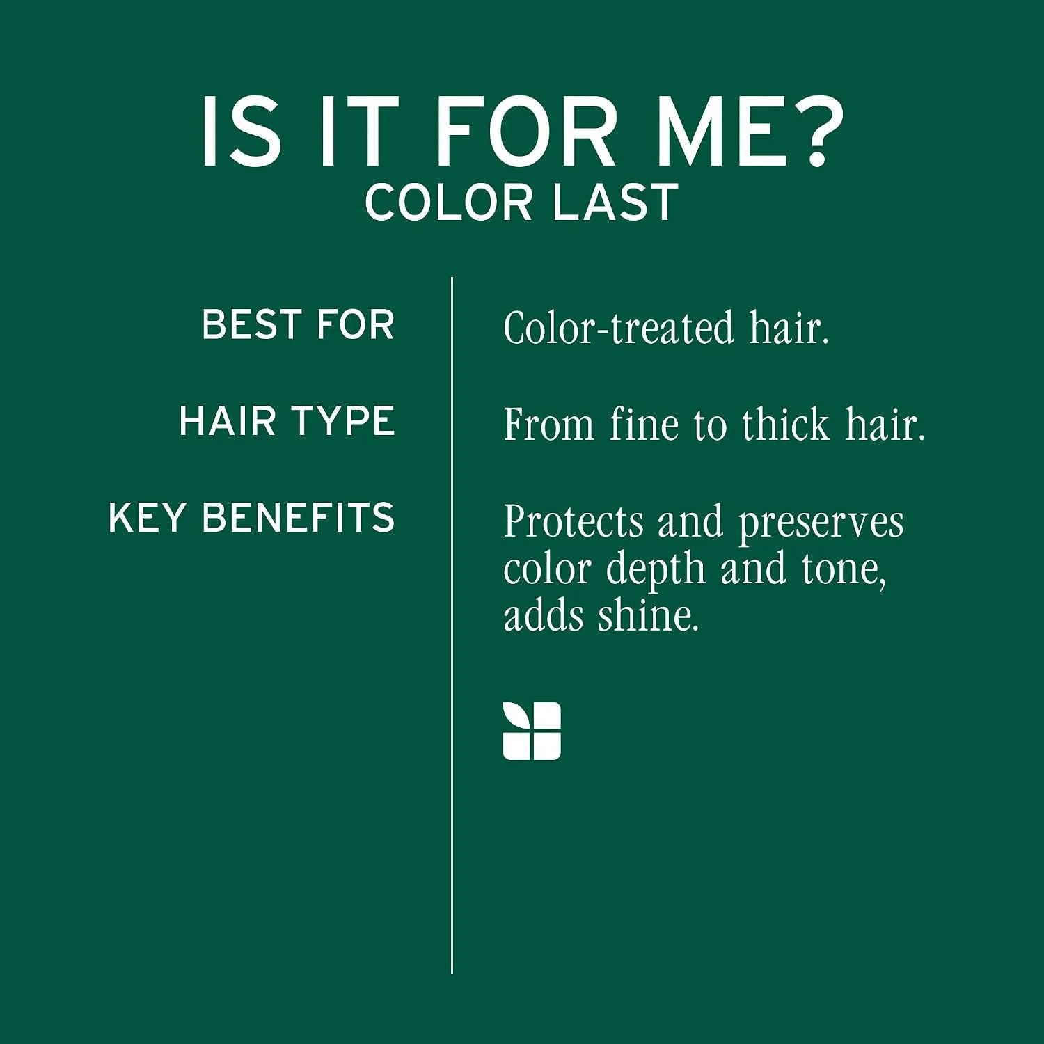 Biolage Color Last Shampoo – For Color-Treated Hair