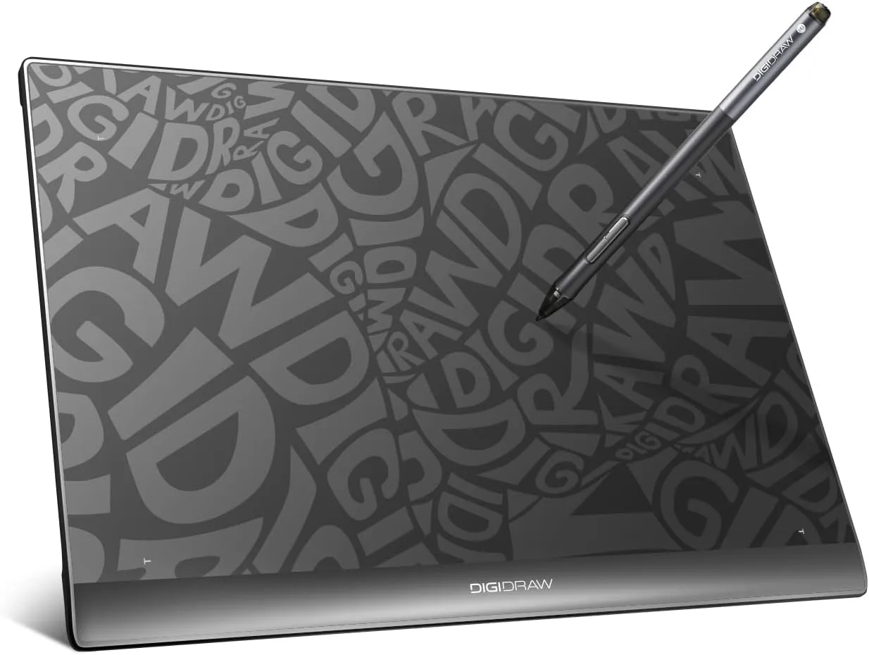 DIGIDRAW T610 Drawing Tablet 10x6 Inch