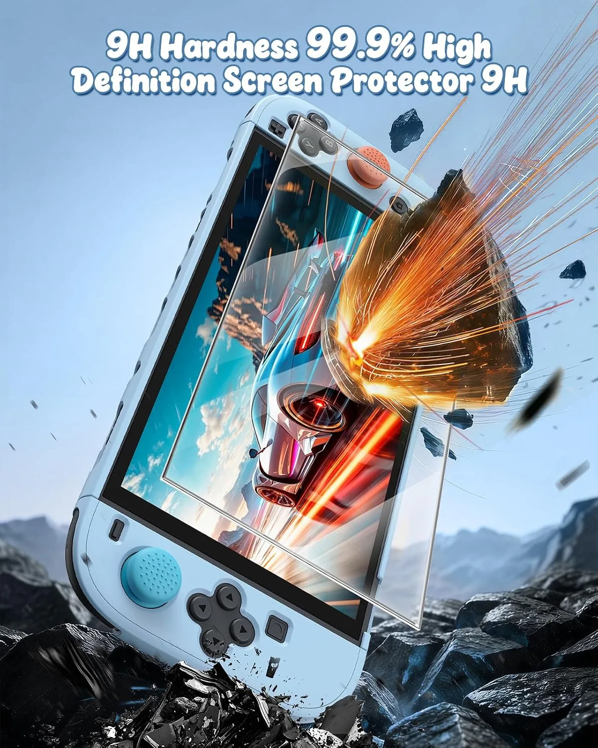 Switch 2 Cover Case&Screen Protector, FYOUNG Dockable Shell for Nintendo 2