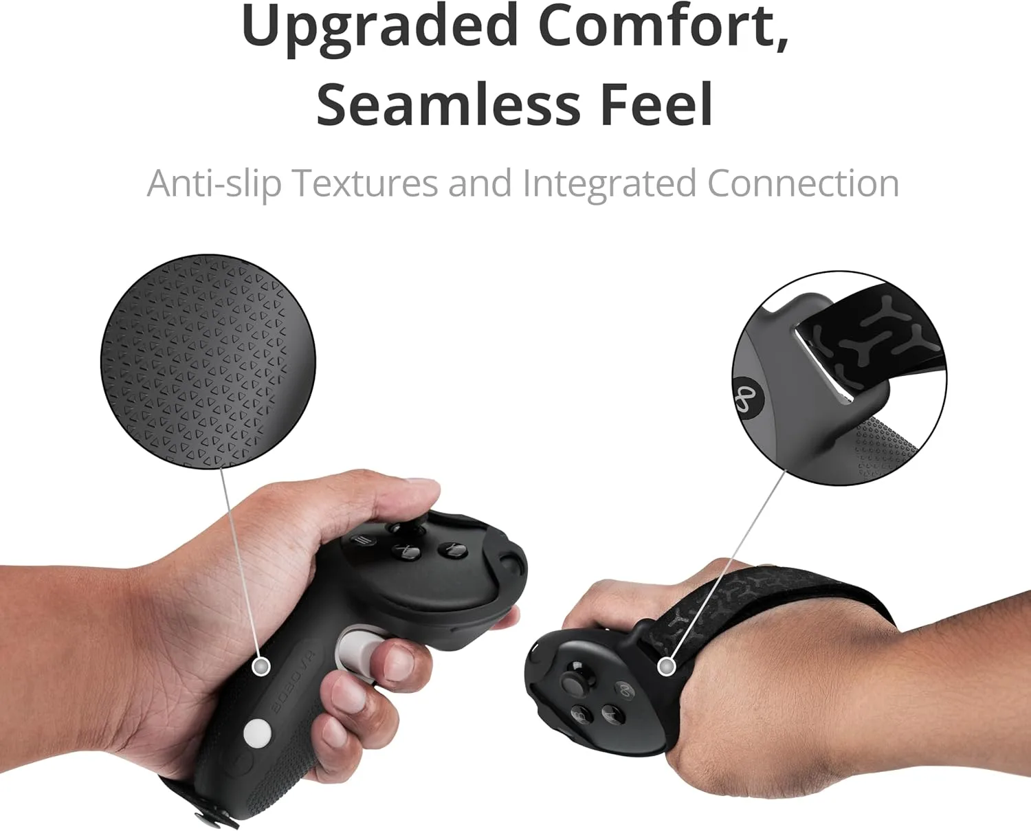 BOBOVR G3 Controller Grips Cover,Compatible with Meta Quest 3/3S Accessories,for CD3/D3 Dock Wireless Charging